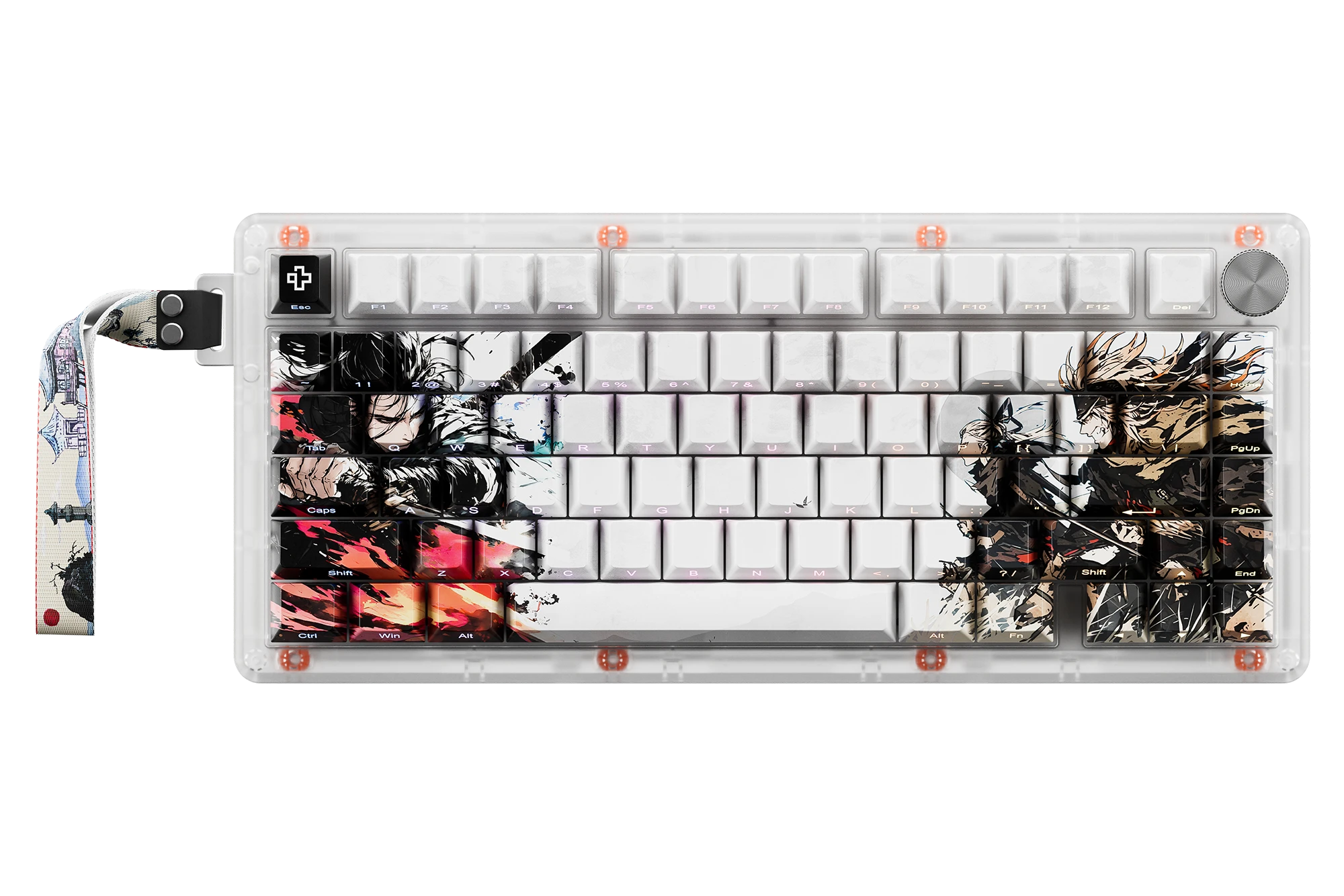 QwertyKey75 HE Striker – Hall Effect, Rapid Trigger, RGB, Snap Tap, Switch-uri Magnetice