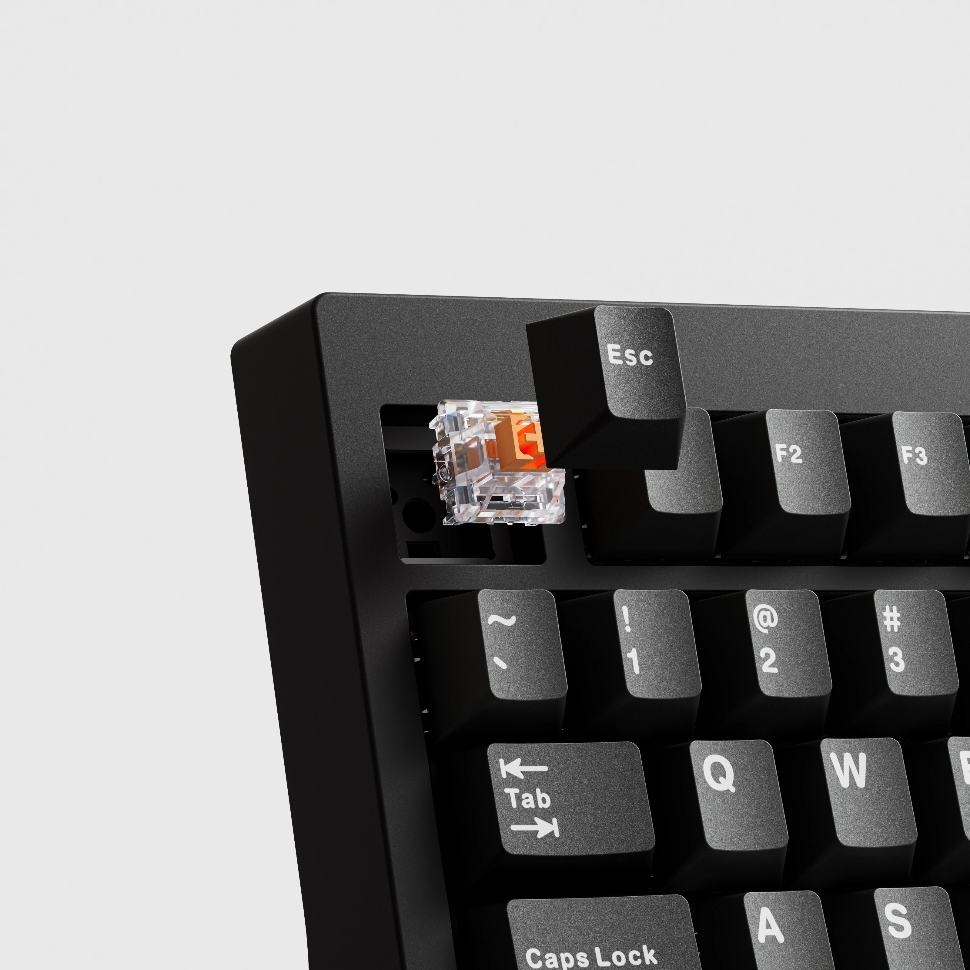 QwertyKey75 Pro V2 Neagra Bluetooth Wireless Hotswap RGB Web Software Gasket Mounted Tastatura Mecanica Gaming