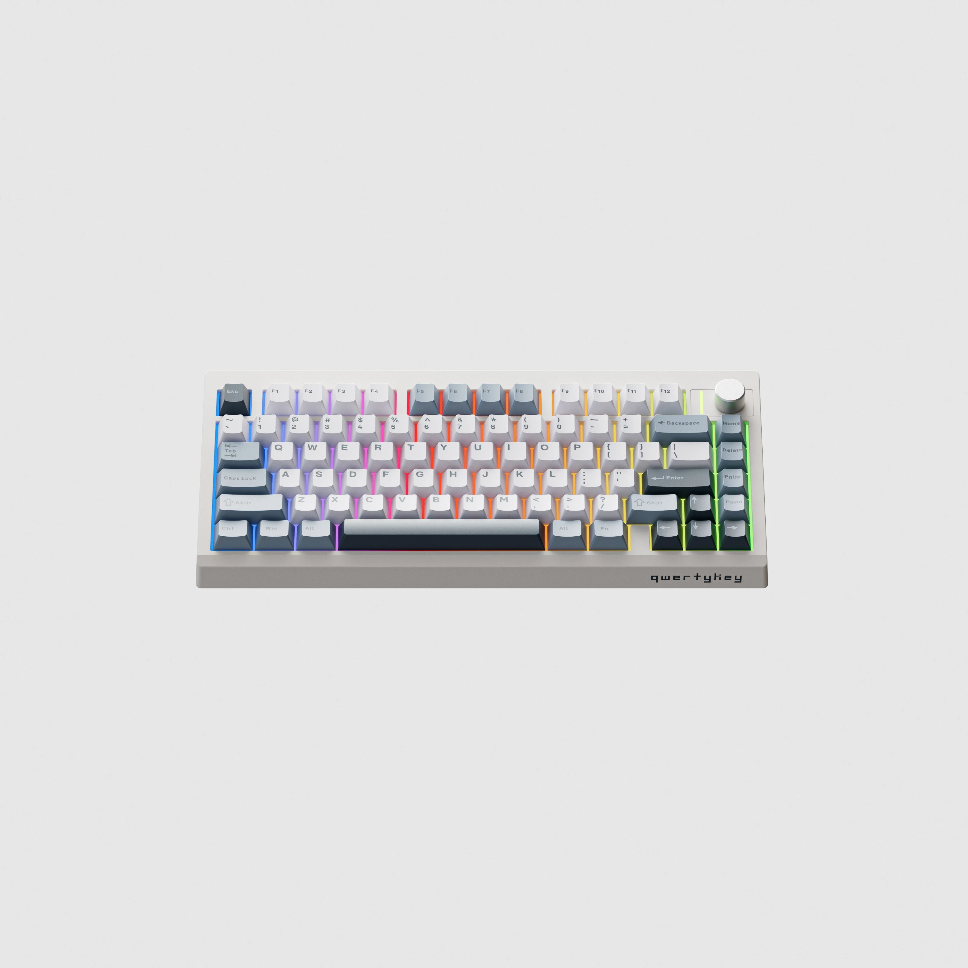 QwertyKey75 Pro V2 Alba Bluetooth Wireless Hotswap RGB Web Software Gasket Mounted Tastatura Mecanica Gaming
