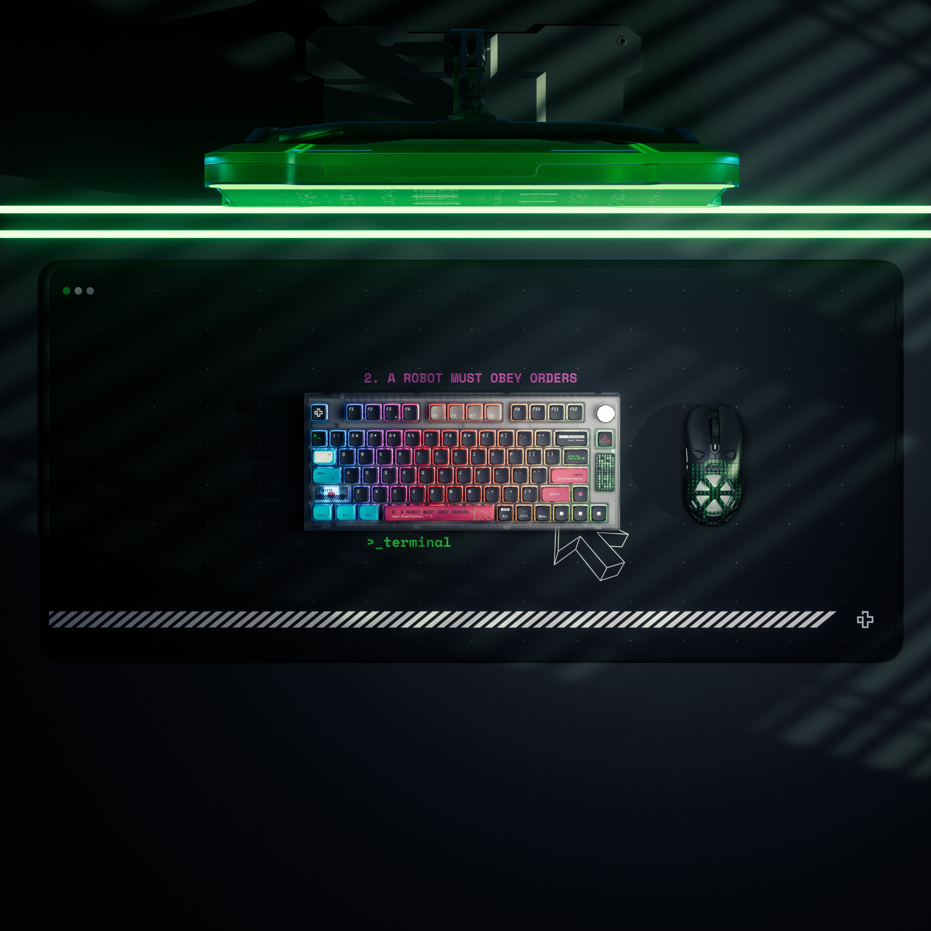 QwertyKey75 Terminal Bluetooth Wireless Hotswap RGB VIA/QMK Gasket Mounted Tastatura Mecanica Gaming