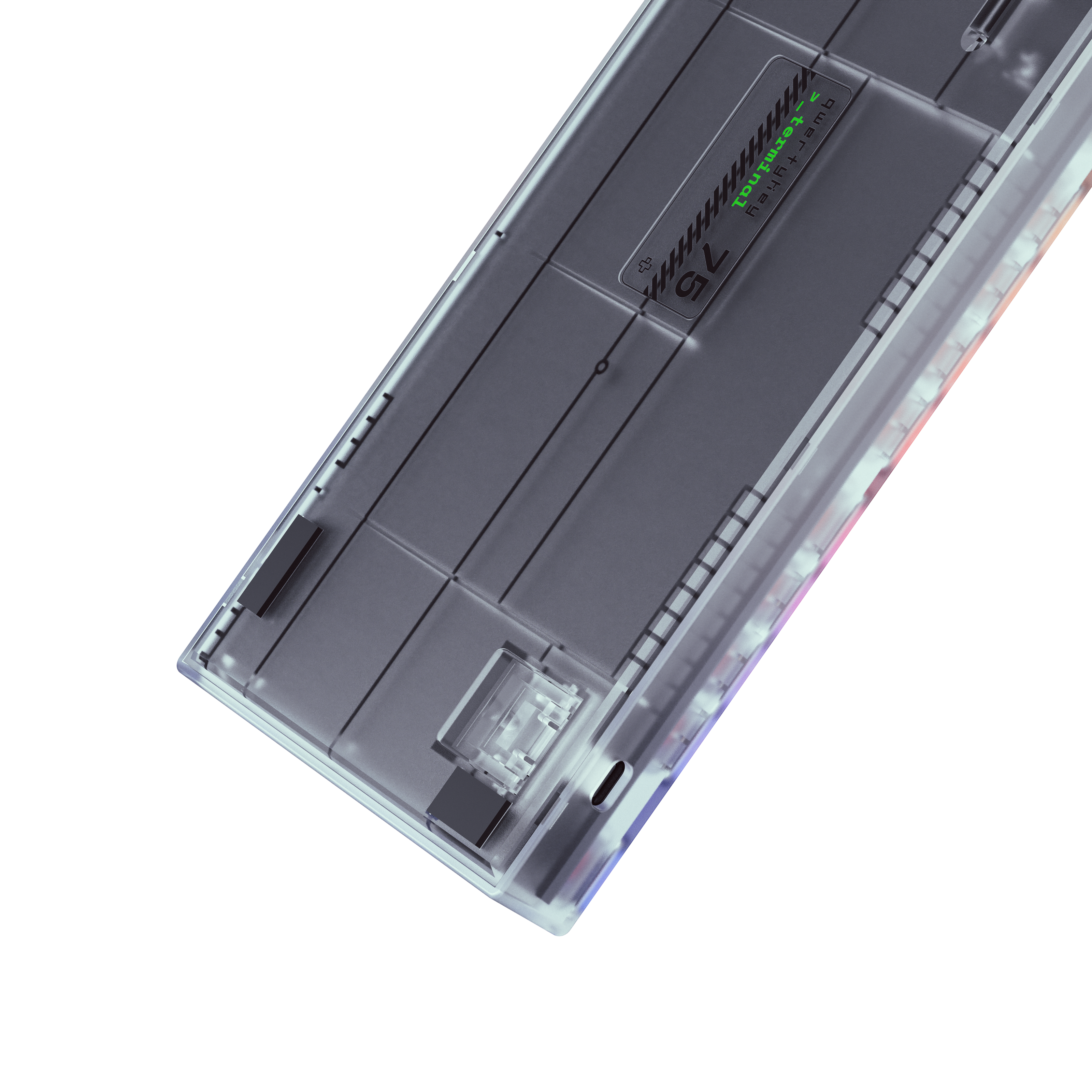 QwertyKey75 Terminal Bluetooth Wireless Hotswap RGB VIA/QMK Gasket Mounted Tastatura Mecanica Gaming