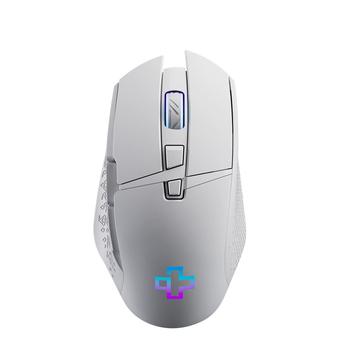 Mouse Gaming QwertyKey Forge V2 Alb- RGB, 12.000 DPI, Software