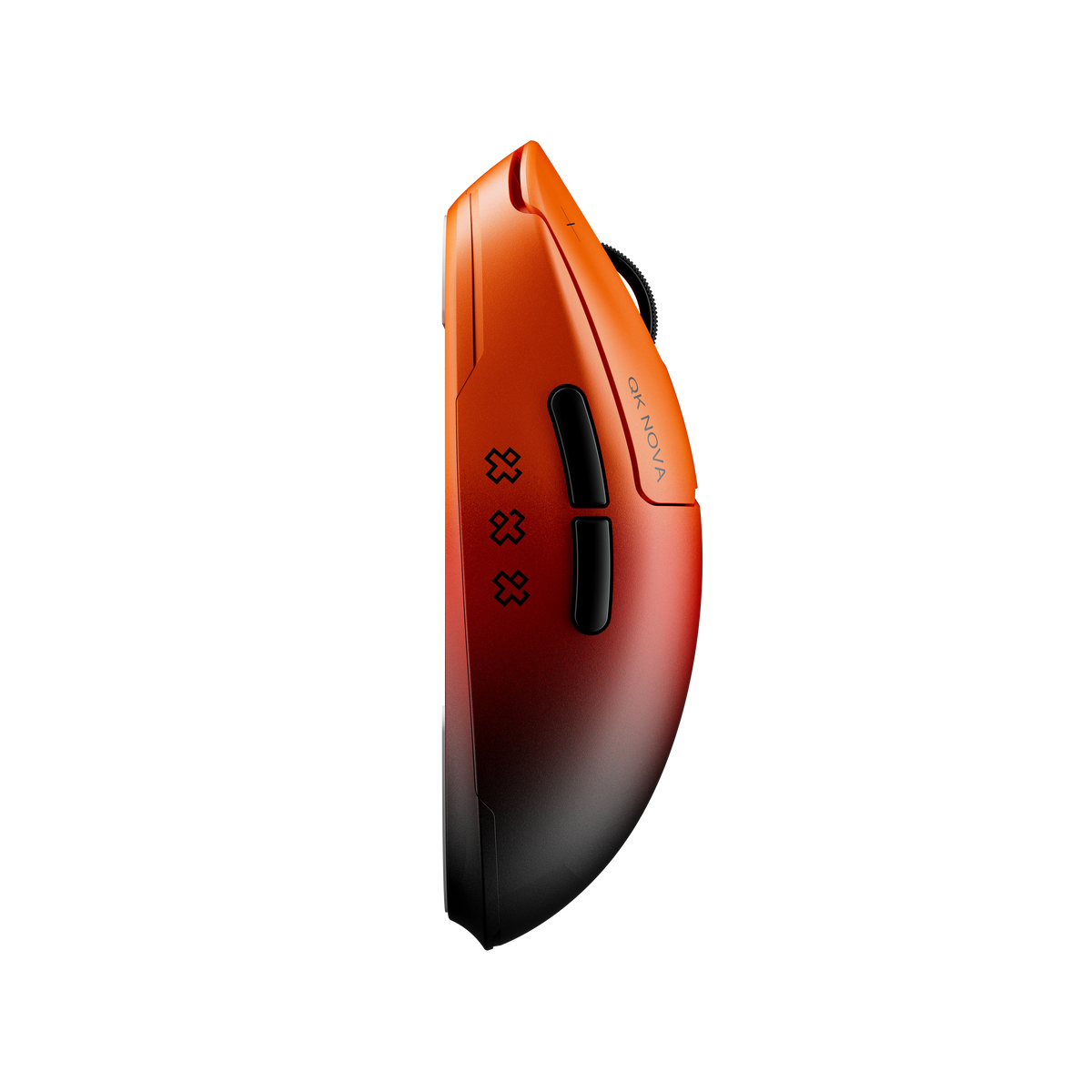 Mouse Gaming Qwertykey NOVA Negru - Wireless Bluetooth Trio Mode, Charging Dock