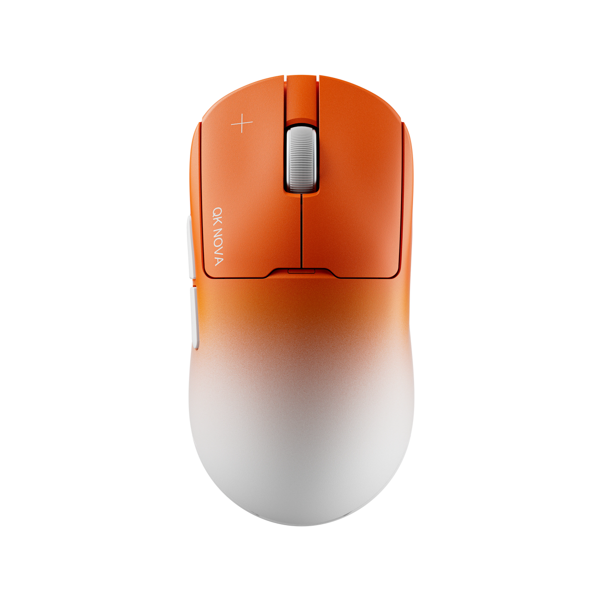 Mouse Gaming Qwertykey NOVA Alb - Wireless Bluetooth Trio Mode, Charging Dock