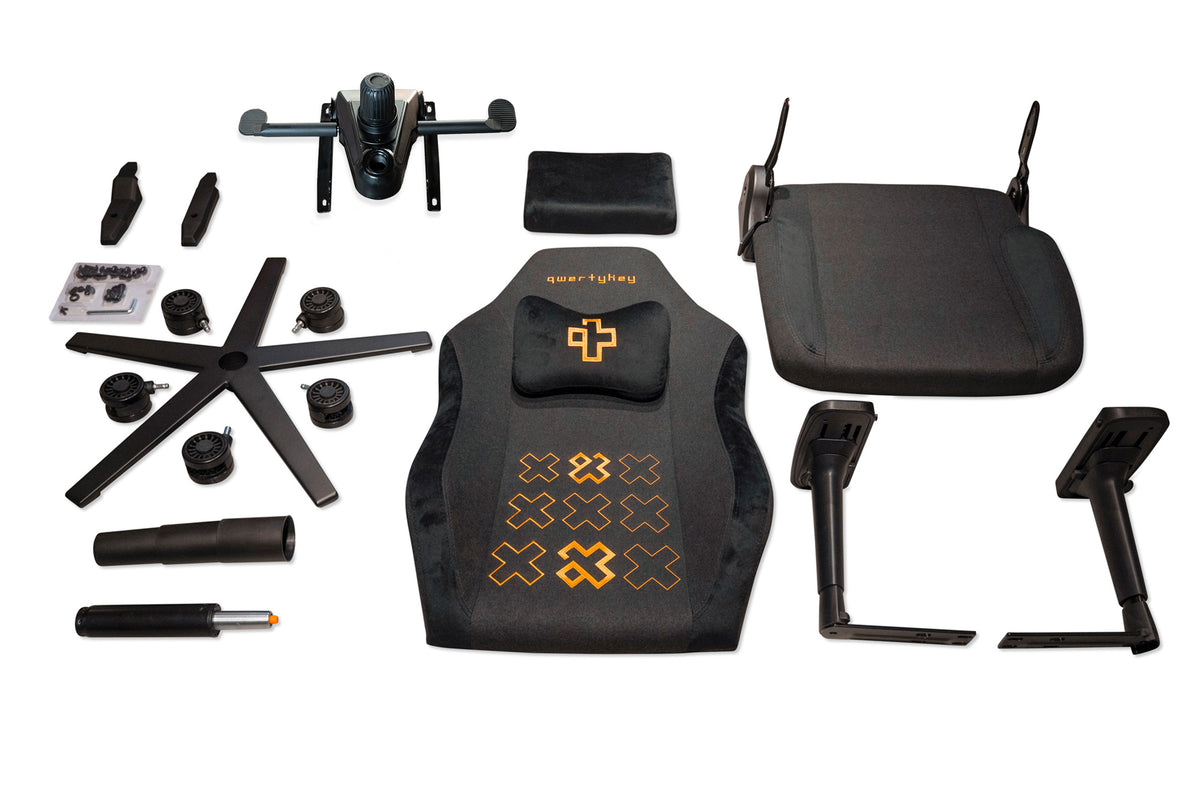 Scaun Gaming QwertyKey - QK/CTRL, negru