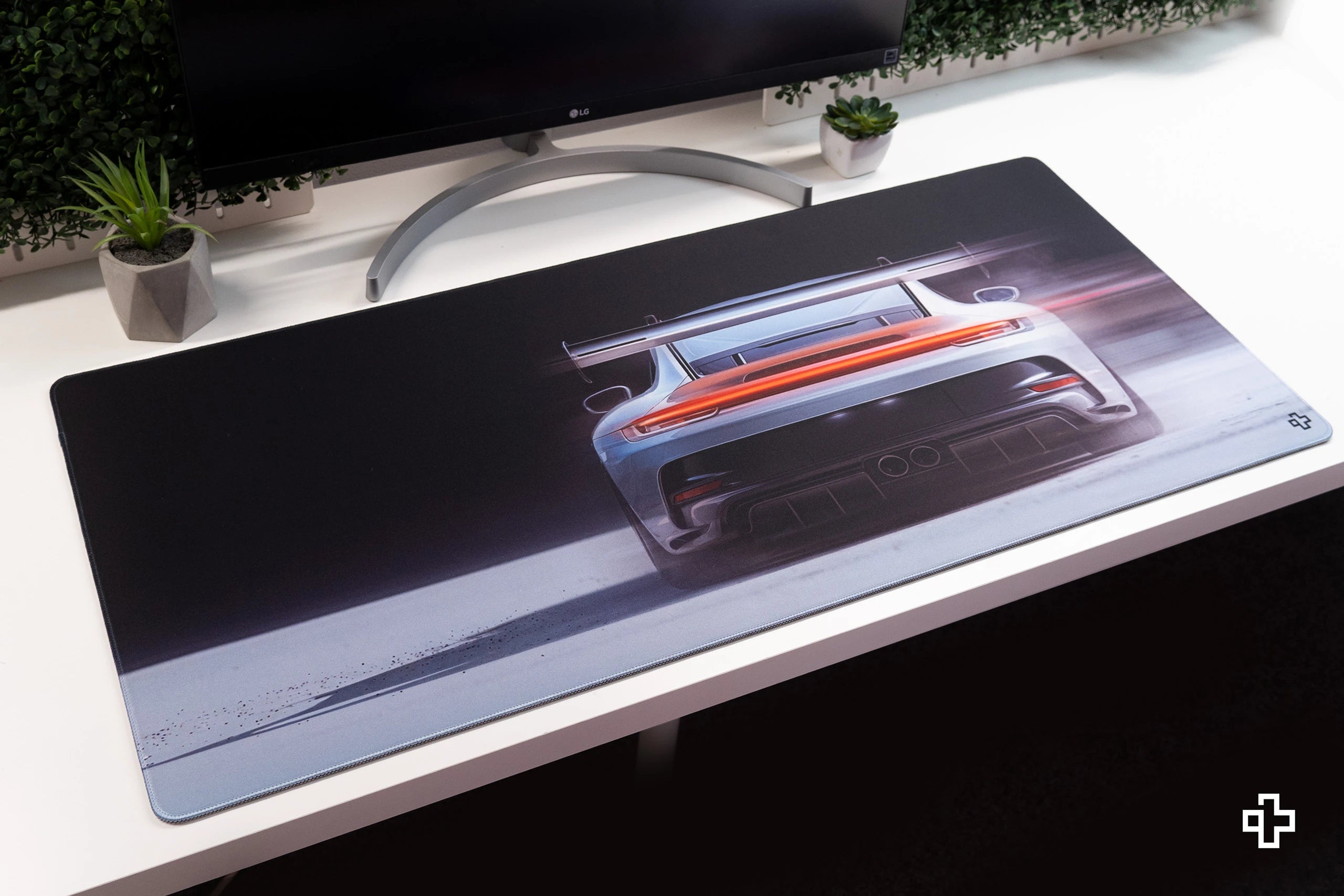 Deskmat Mousepad QwertyKey Car GT 4mm margini cusute