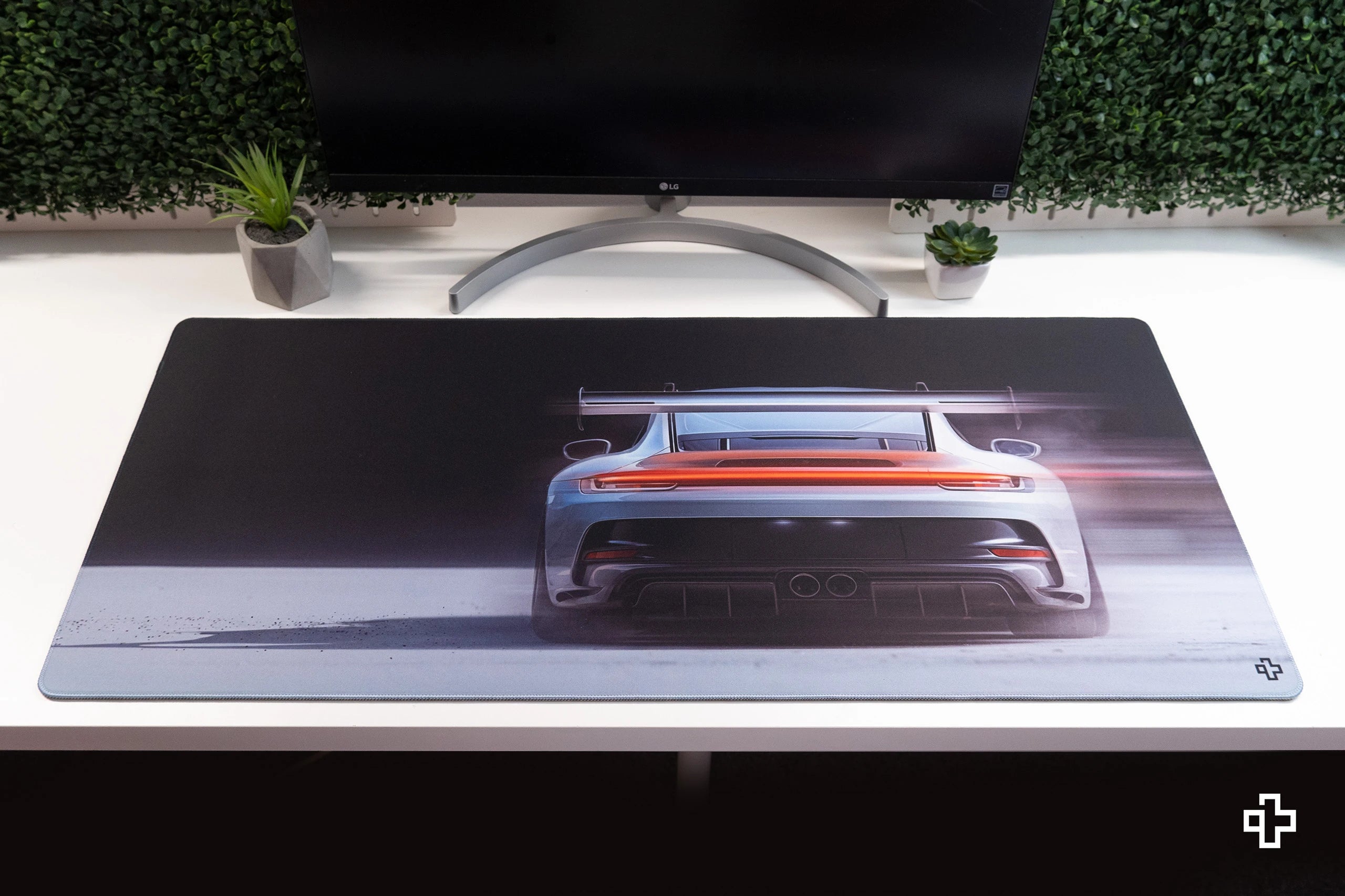 Deskmat Mousepad QwertyKey Car GT 4mm margini cusute