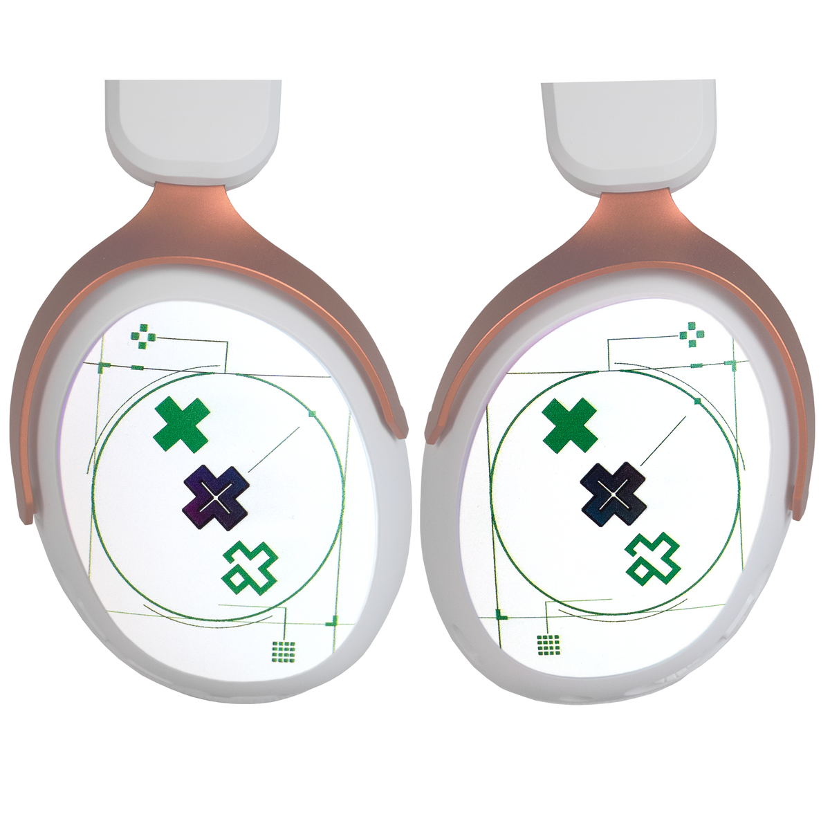 Cover Magnetic Casti QwertyKey Pulse Matrix Alb