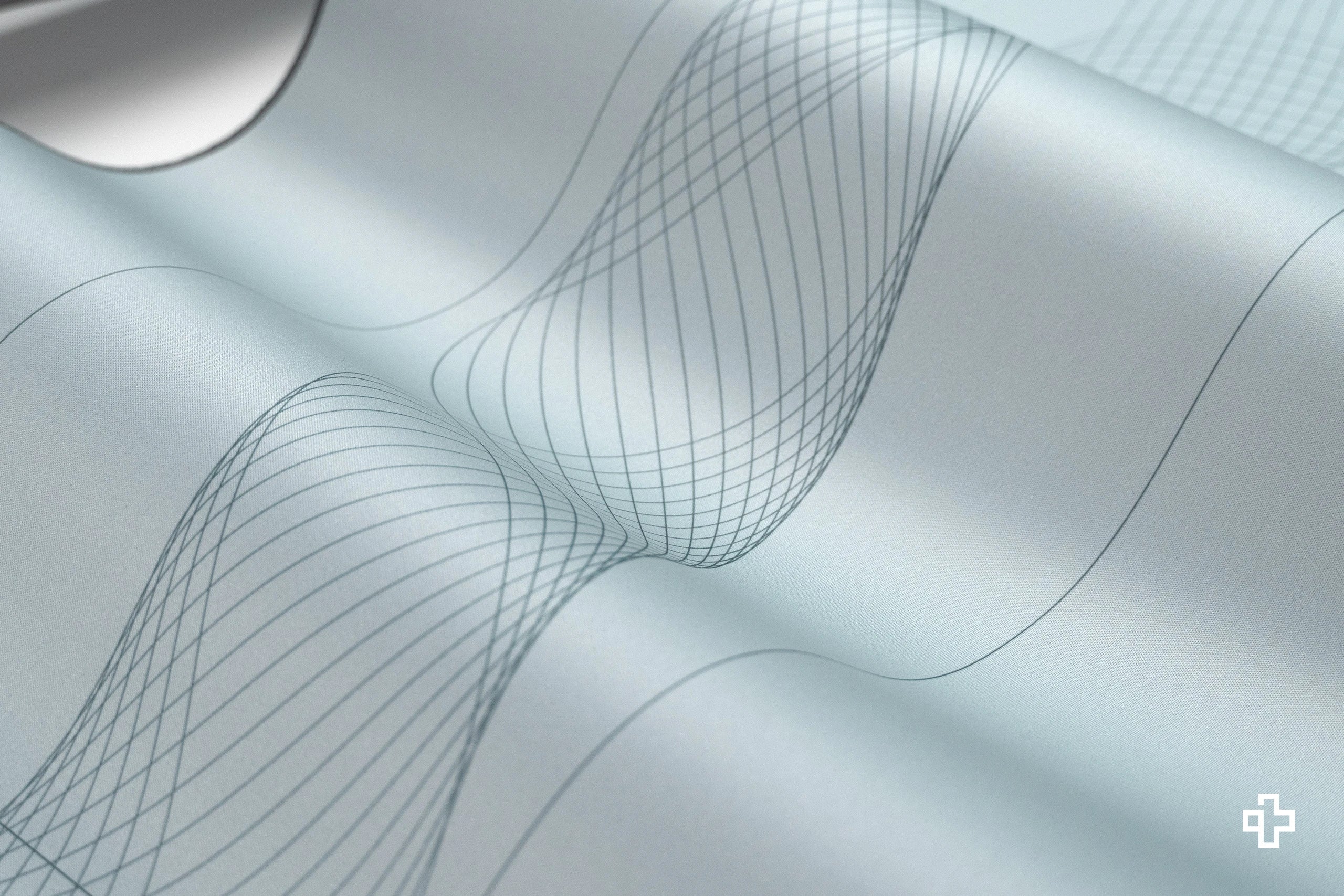 Deskmat Mousepad Flow Light 4mm margini cusute