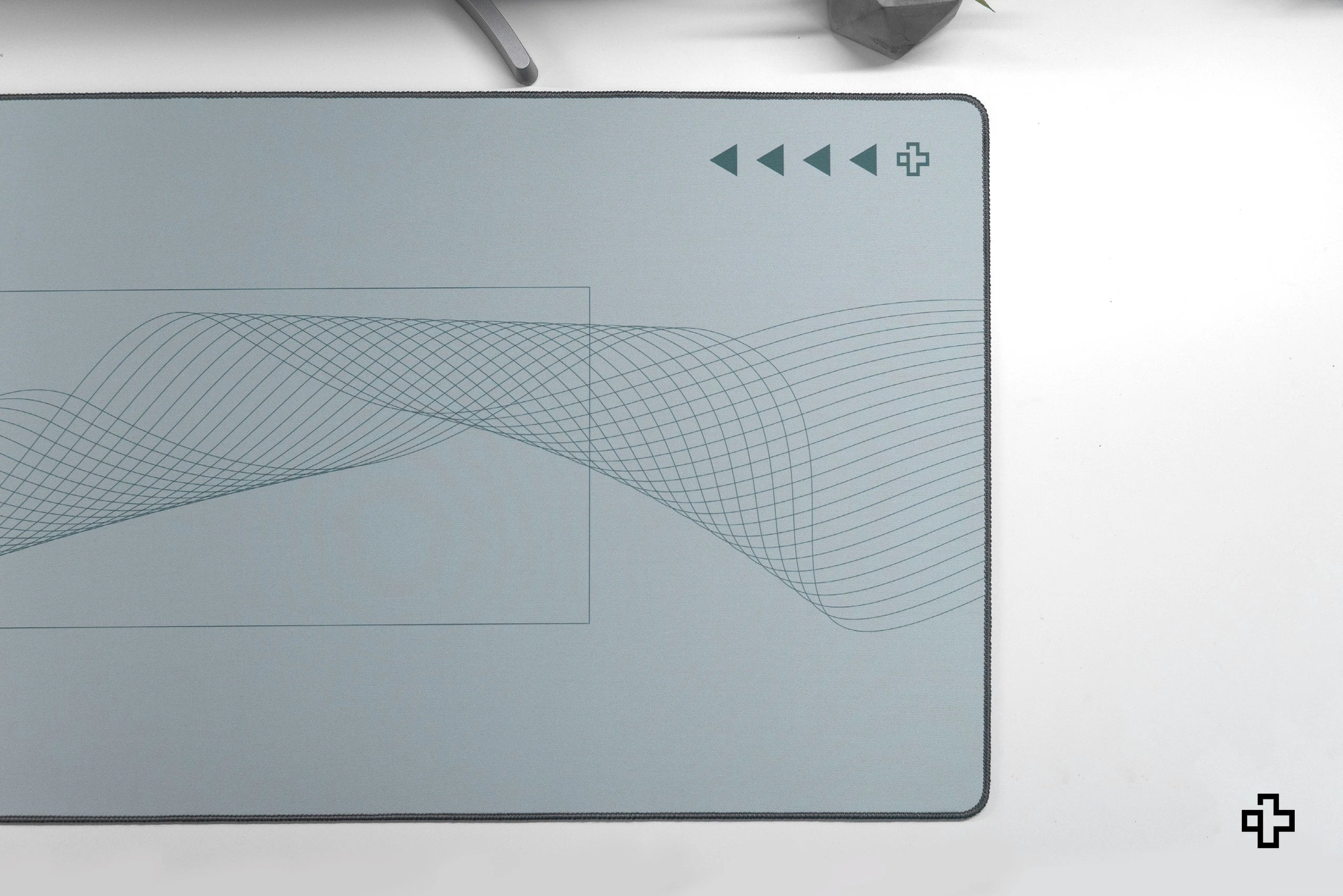 Deskmat Mousepad Flow Light 4mm margini cusute
