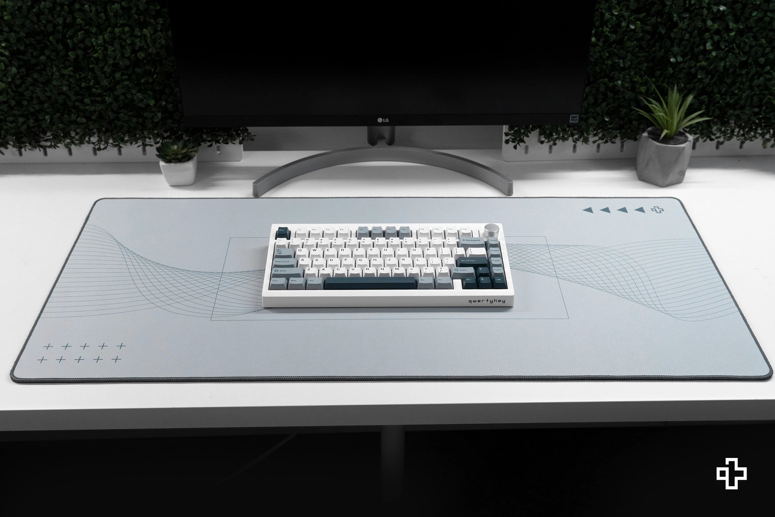 Deskmat Mousepad Flow Light 4mm margini cusute