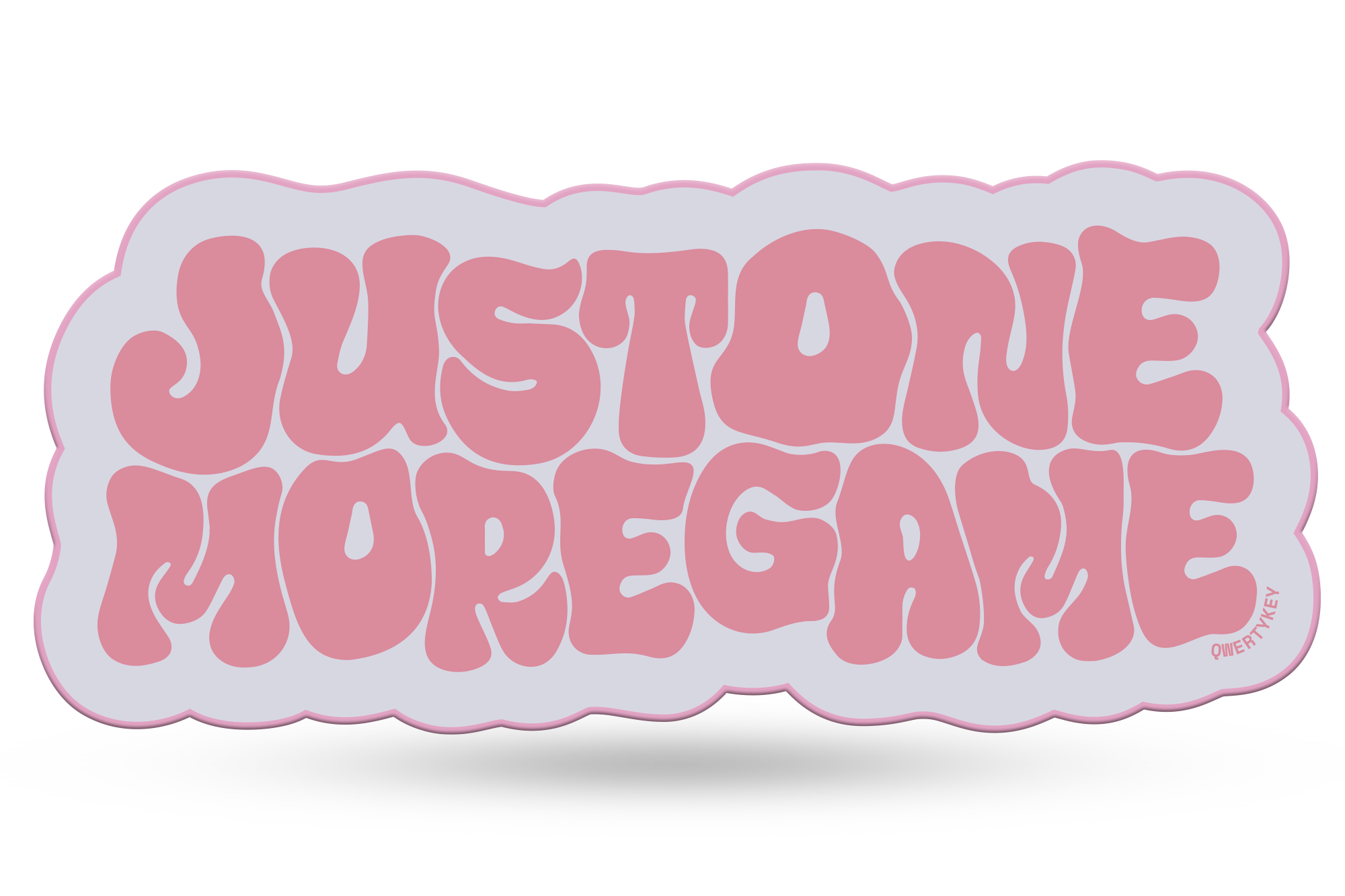 Deskmat Mousepad QwertyKey Game Waterproof, Margini Cusute, Grosime 4mm, Spate Cauciucat