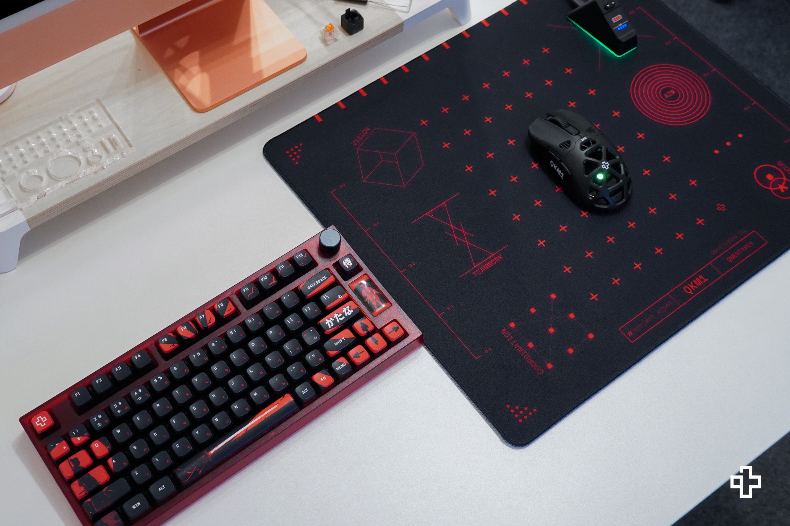 Mousepad QwertyKey QKM1 4mm margini cusute gaming