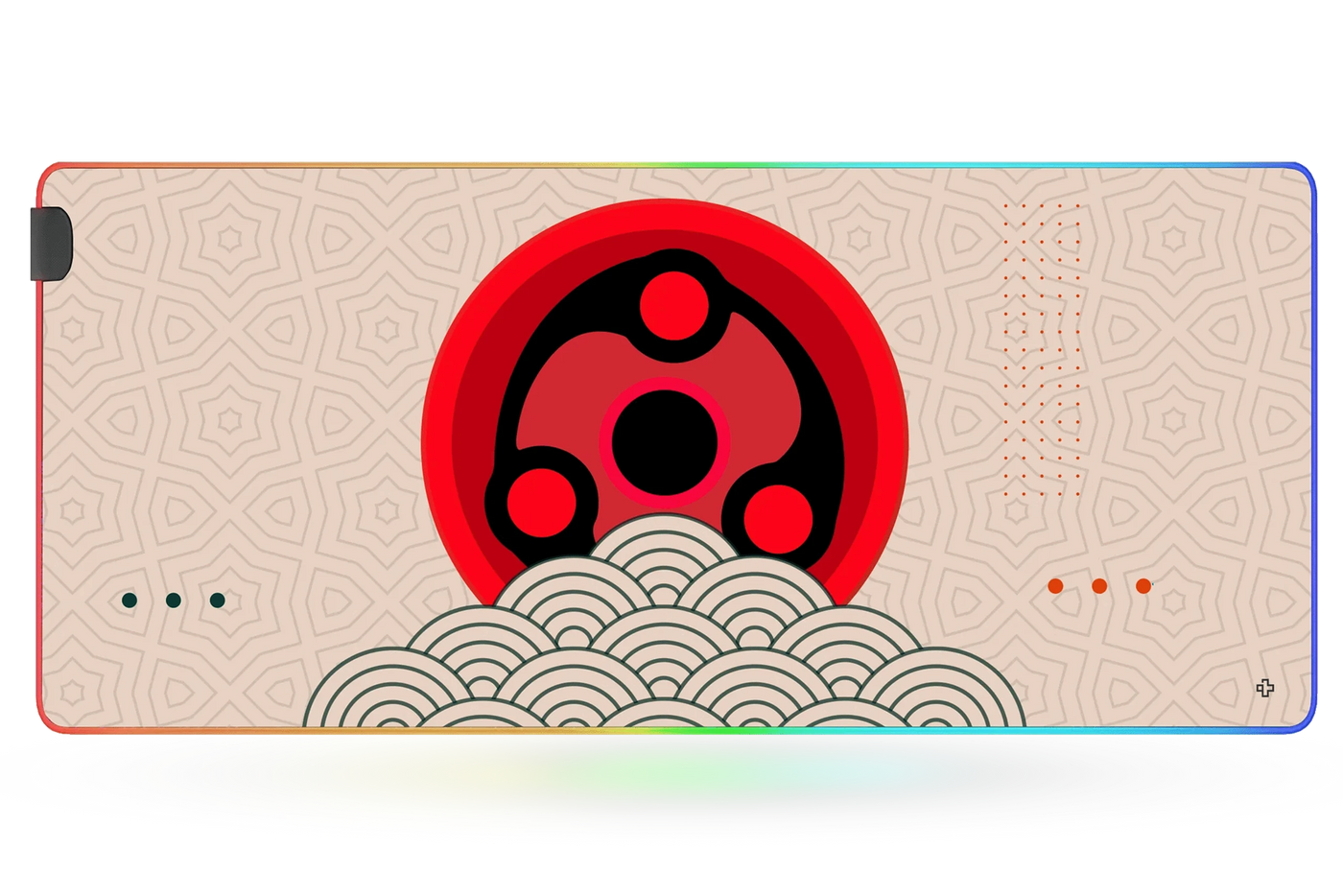 Deskmat RGB Sharingan Eye