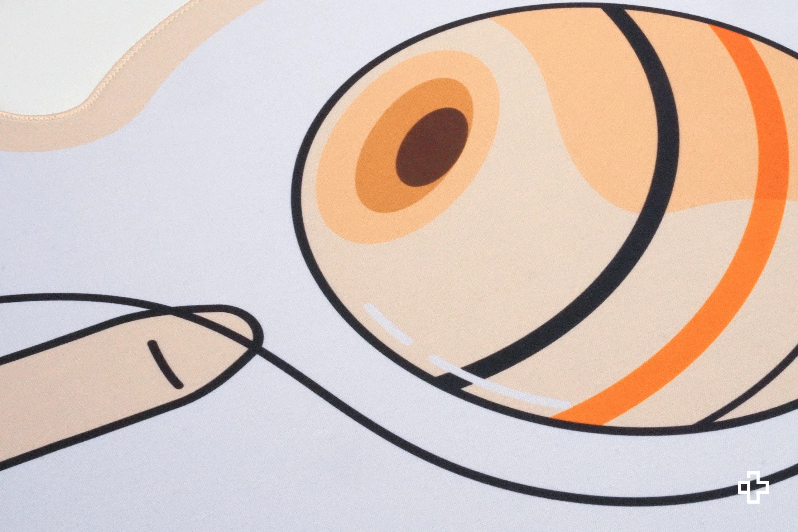 Deskmat Mousepad QwertyKey Kendama 4mm margini cusute