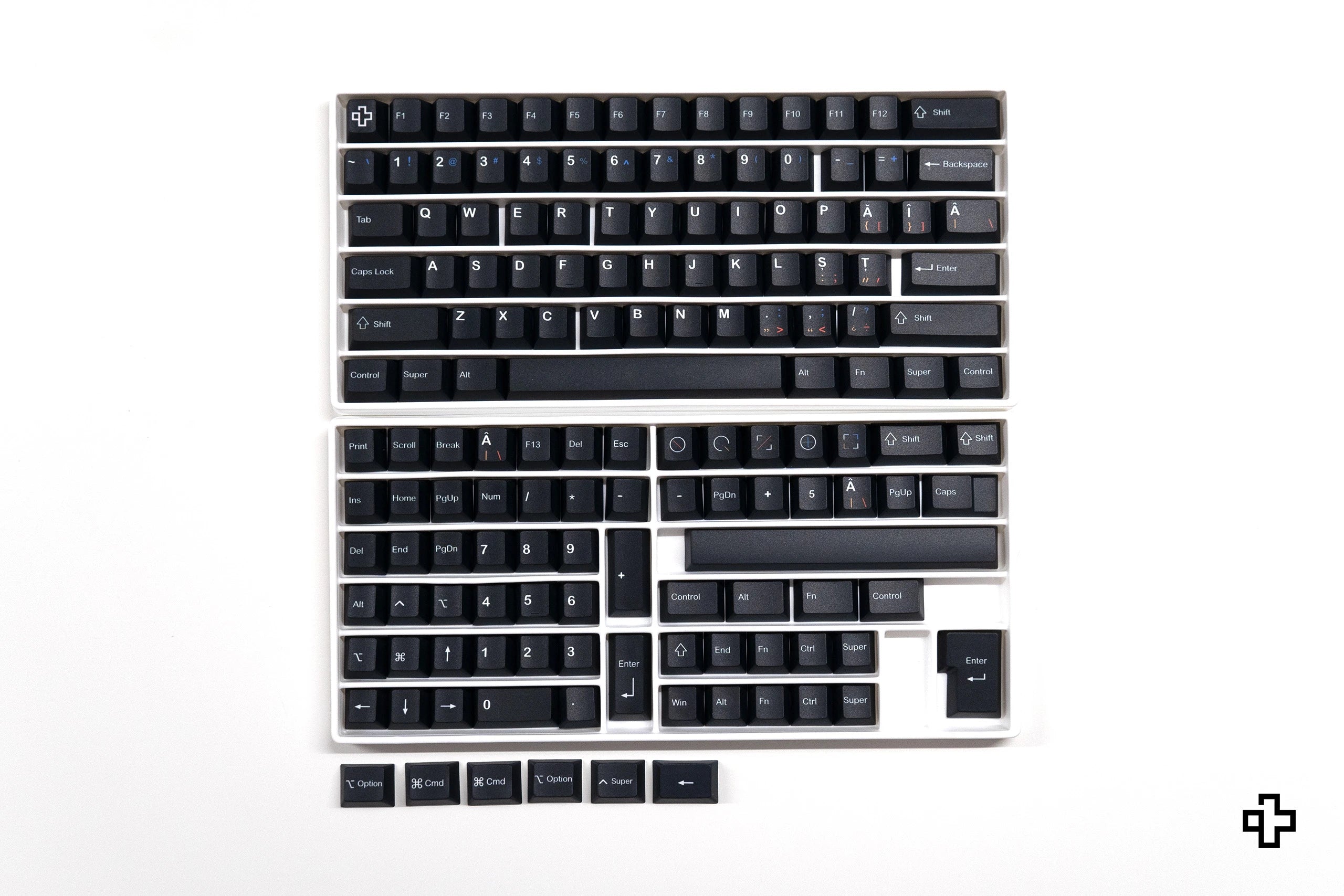 Set taste QweryKey Romania PBT Dye Sub Cherry