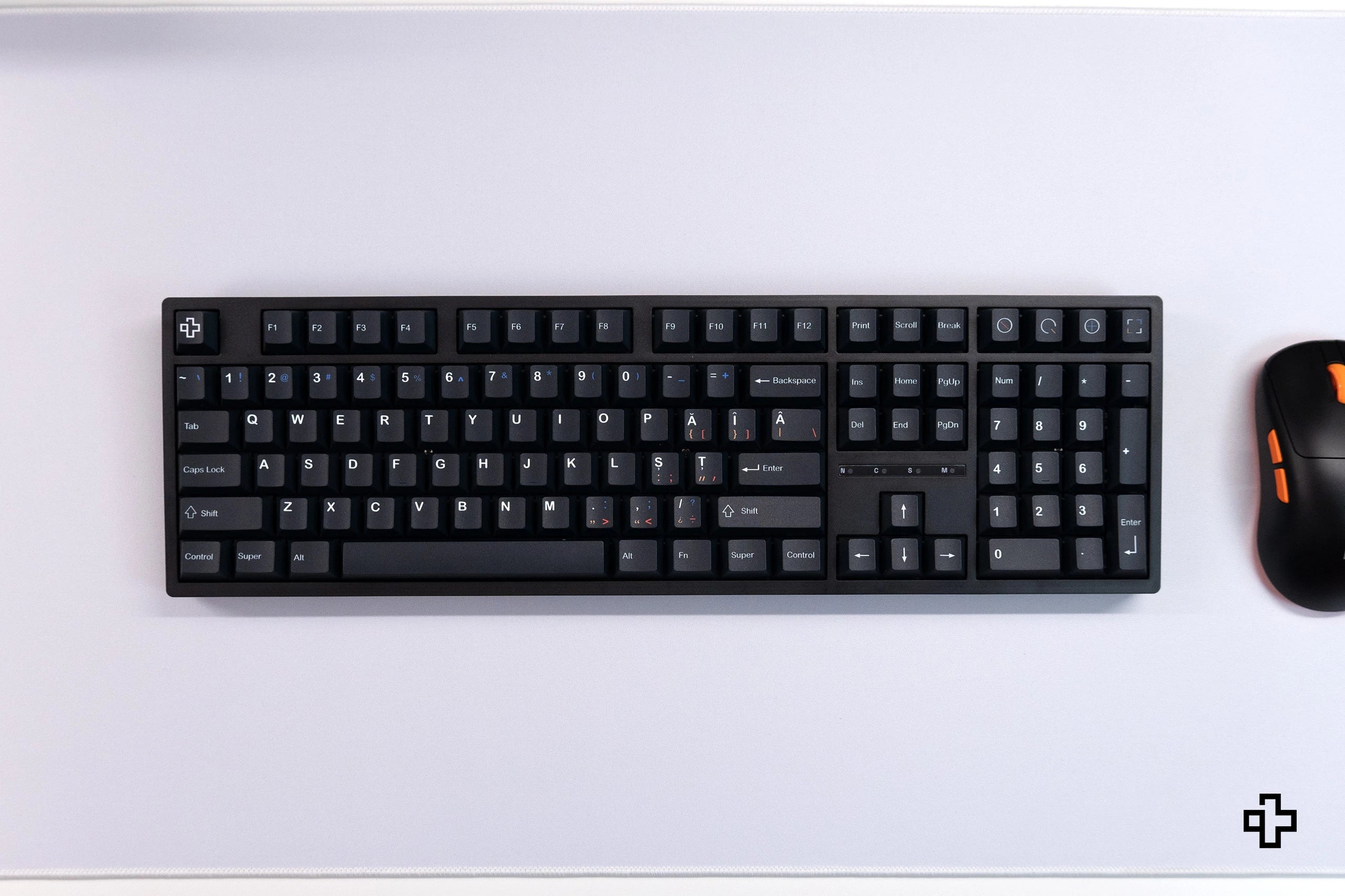 Set taste QweryKey Romania PBT Dye Sub Cherry