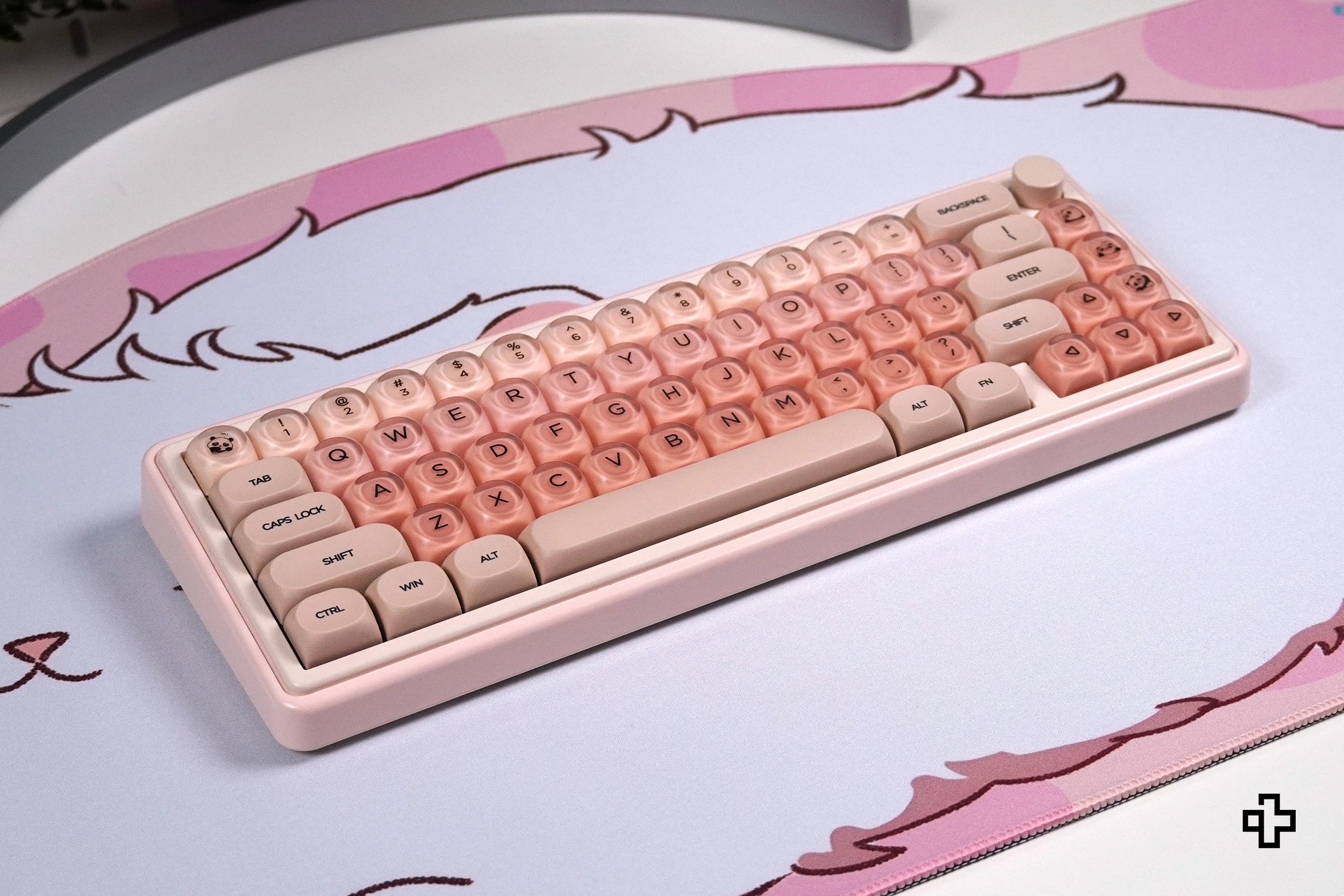 Set Taste QwertyKey Peach Cream Profil HOA