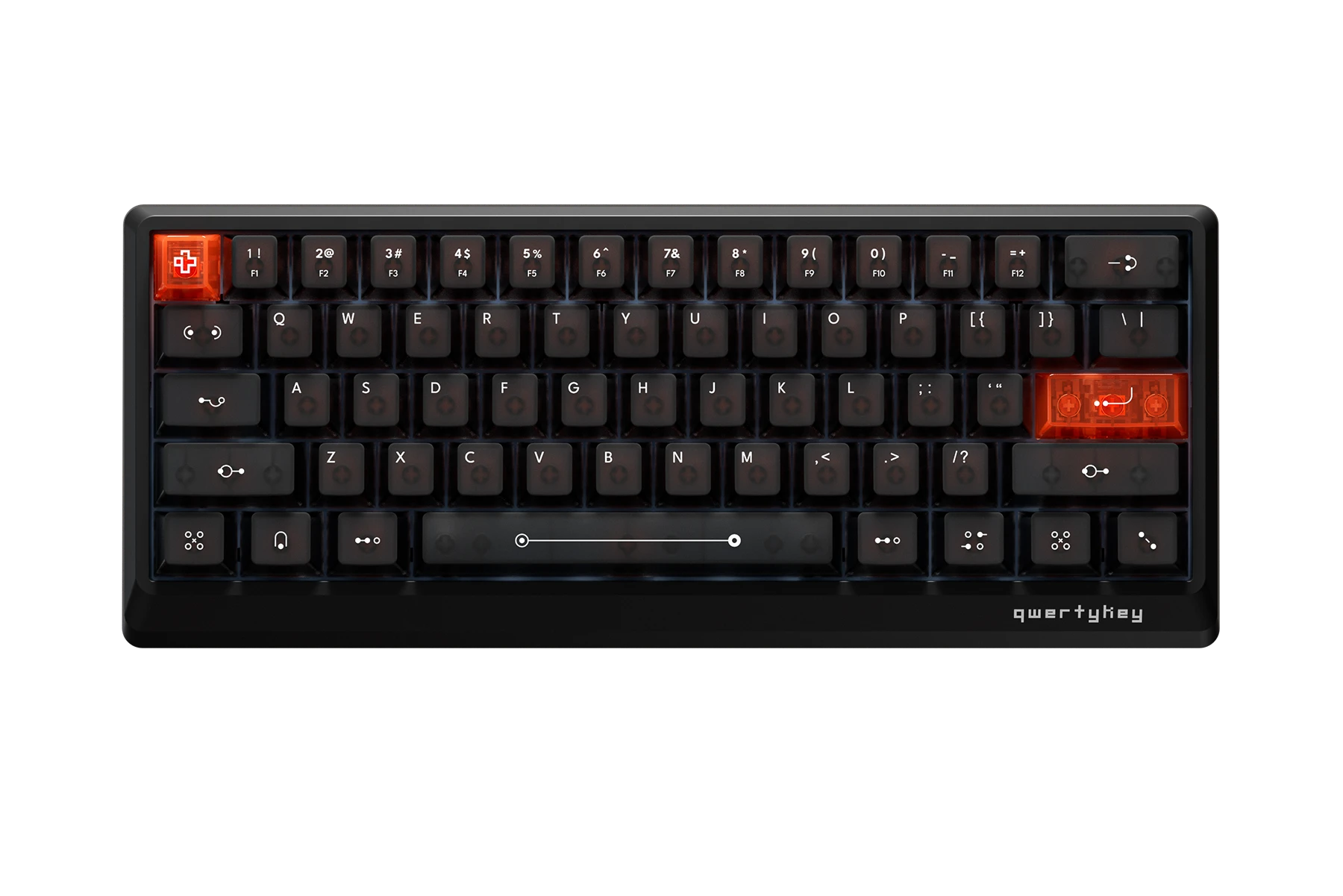 QK61 HE Phantom Neagra – Tastatura Mecanica Gaming Hall Effect, Rapid Trigger, RGB, Switch-uri Magnetice, Snap Tap