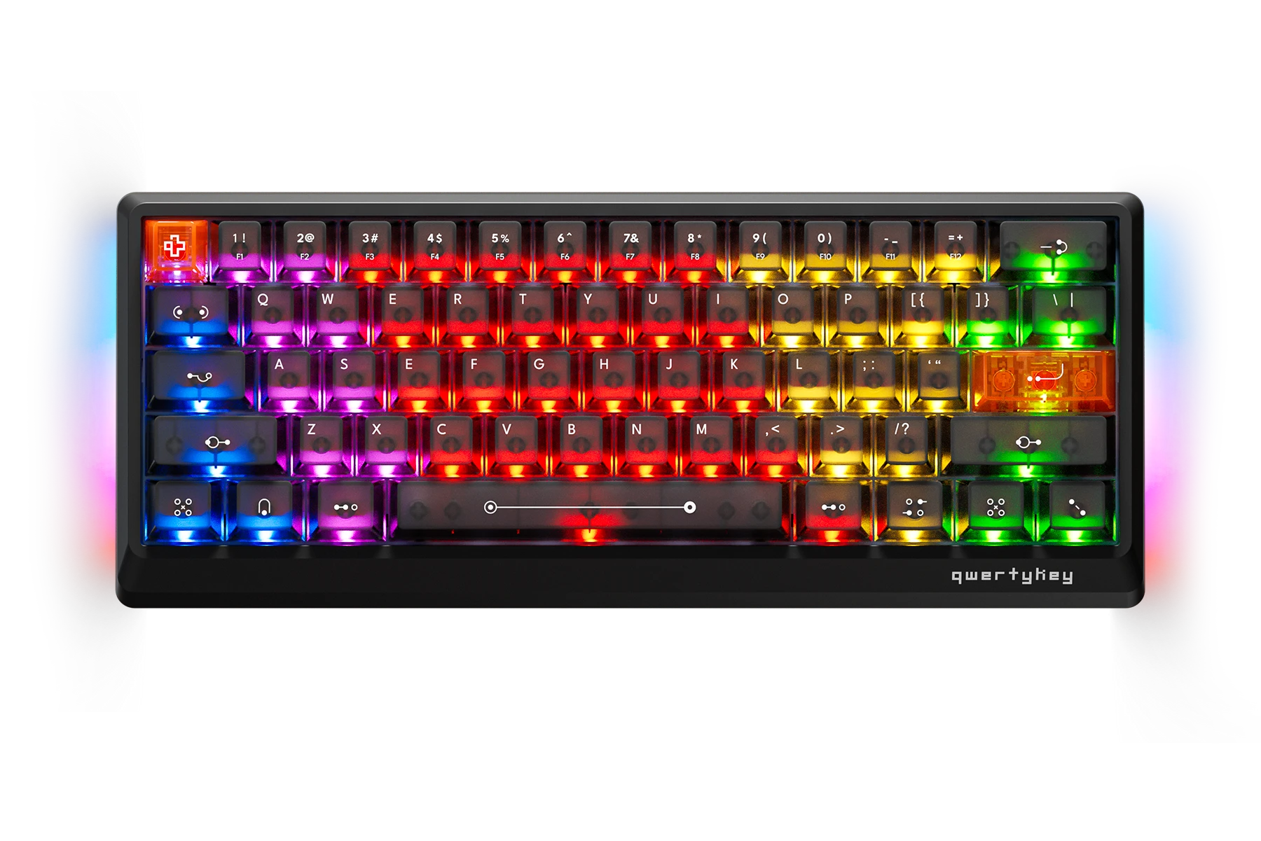 QK61 HE Phantom Neagra – Tastatura Mecanica Gaming Hall Effect, Rapid Trigger, RGB, Switch-uri Magnetice, Snap Tap