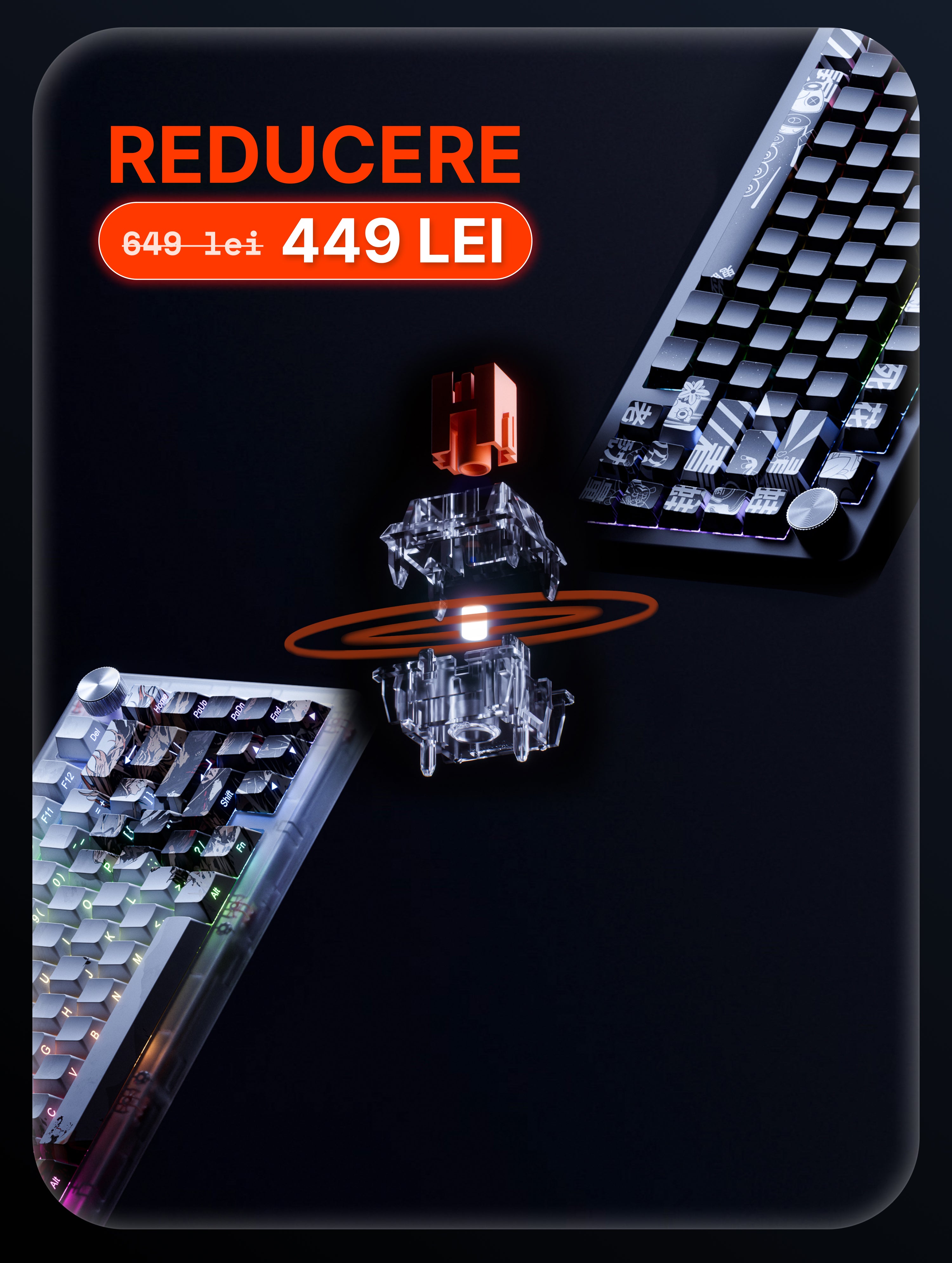 Tastaturi Mecanice si Periferice Gaming | QwertyKey