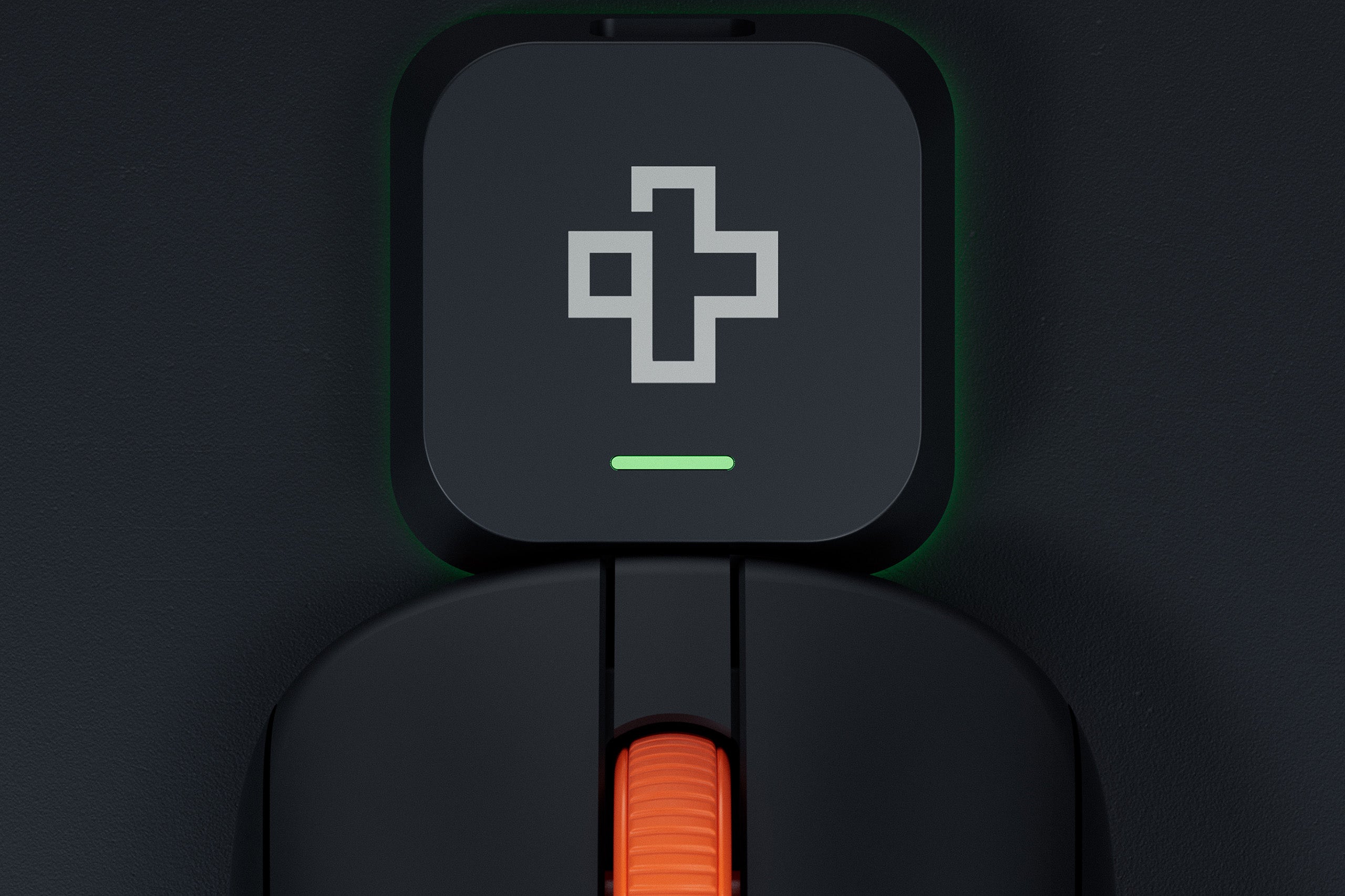 Mouse Gaming QwertyKey Falcon Negru 8K, 30.000 DPI, Bluetooth Wireless Trio Mode, Pixart 3950