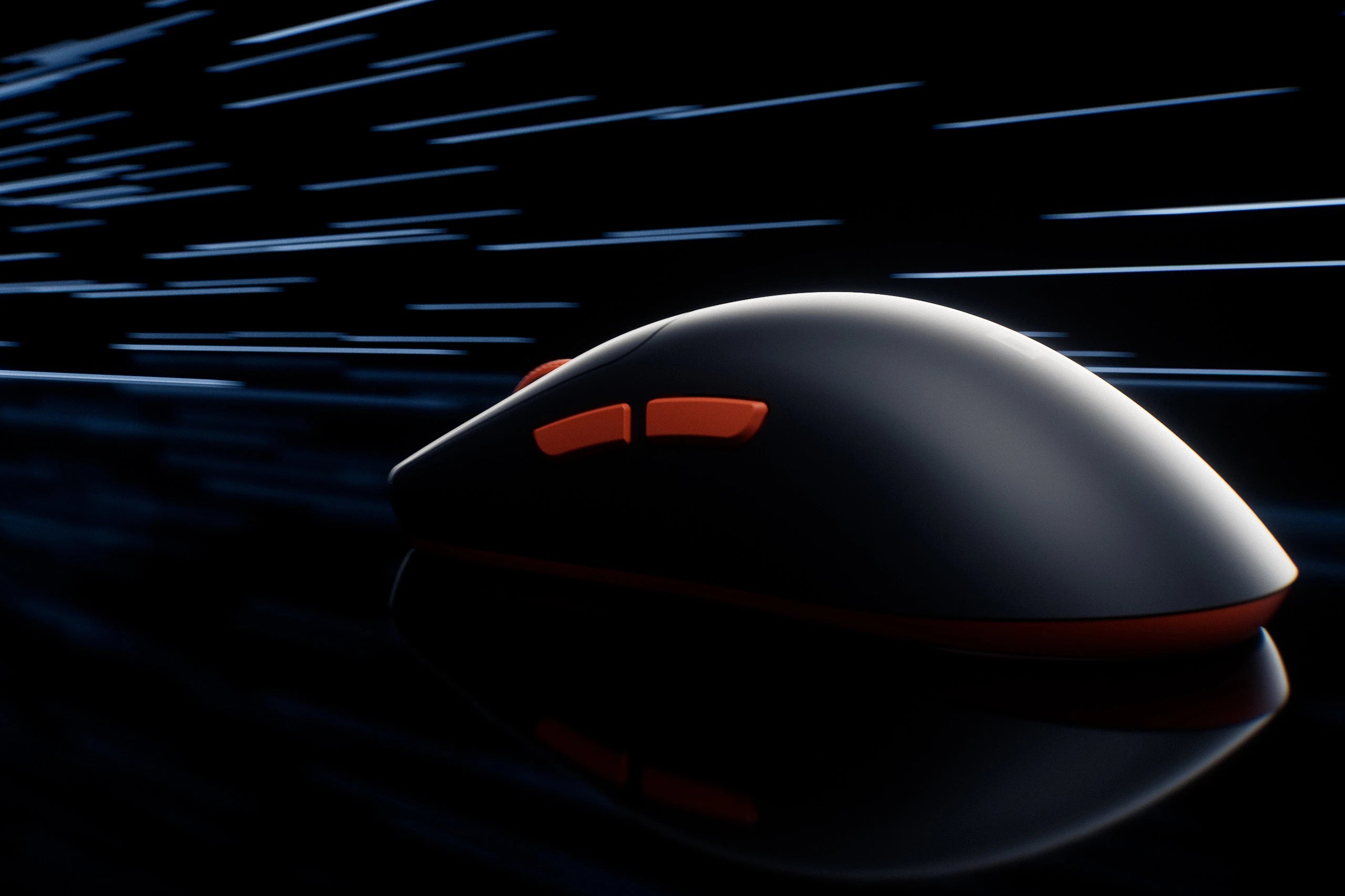 Mouse Gaming QwertyKey Falcon Negru 8K, 30.000 DPI, Bluetooth Wireless Trio Mode, Pixart 3950