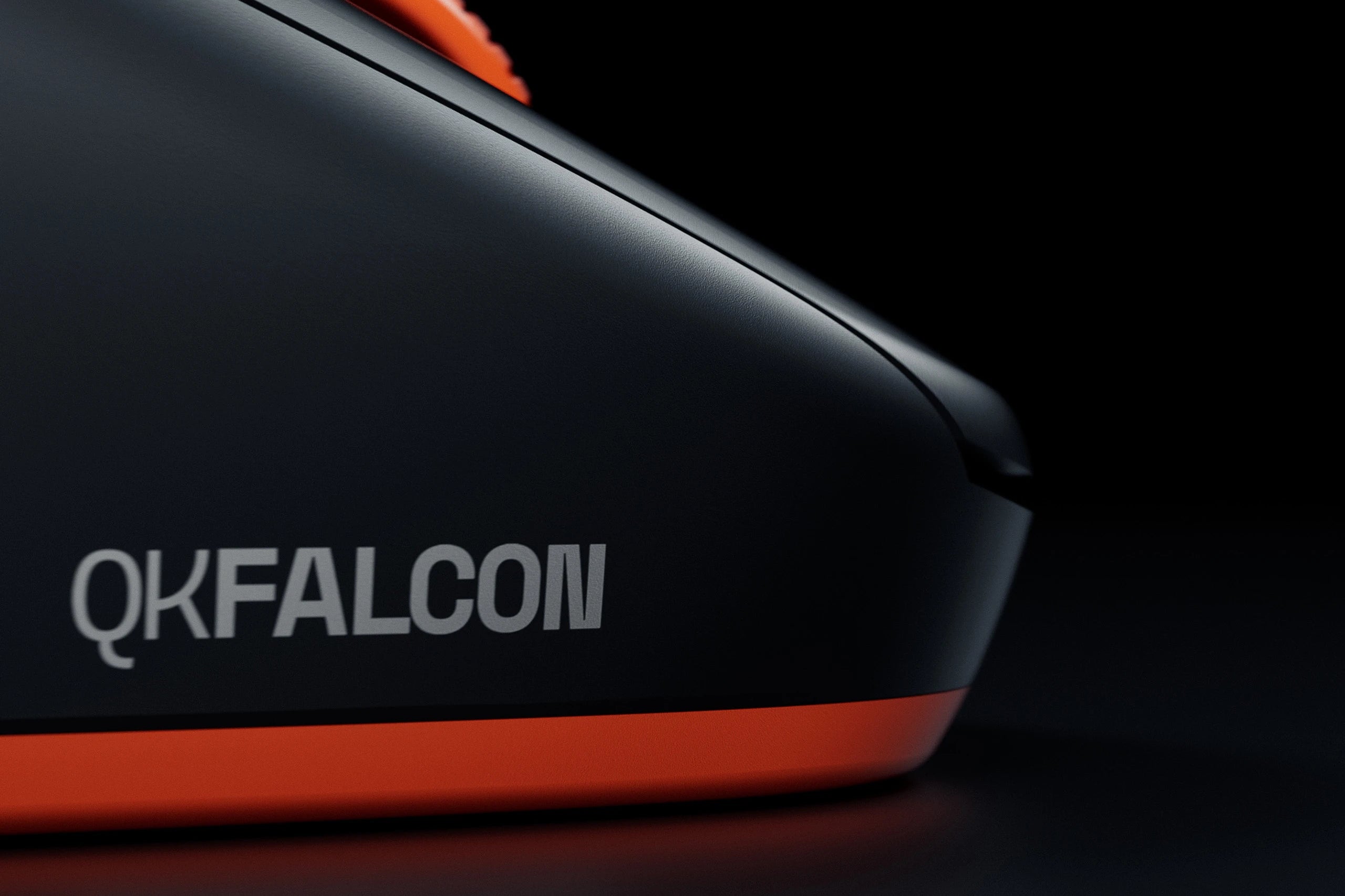 Mouse Gaming QwertyKey Falcon Negru 8K, 30.000 DPI, Bluetooth Wireless Trio Mode, Pixart 3950