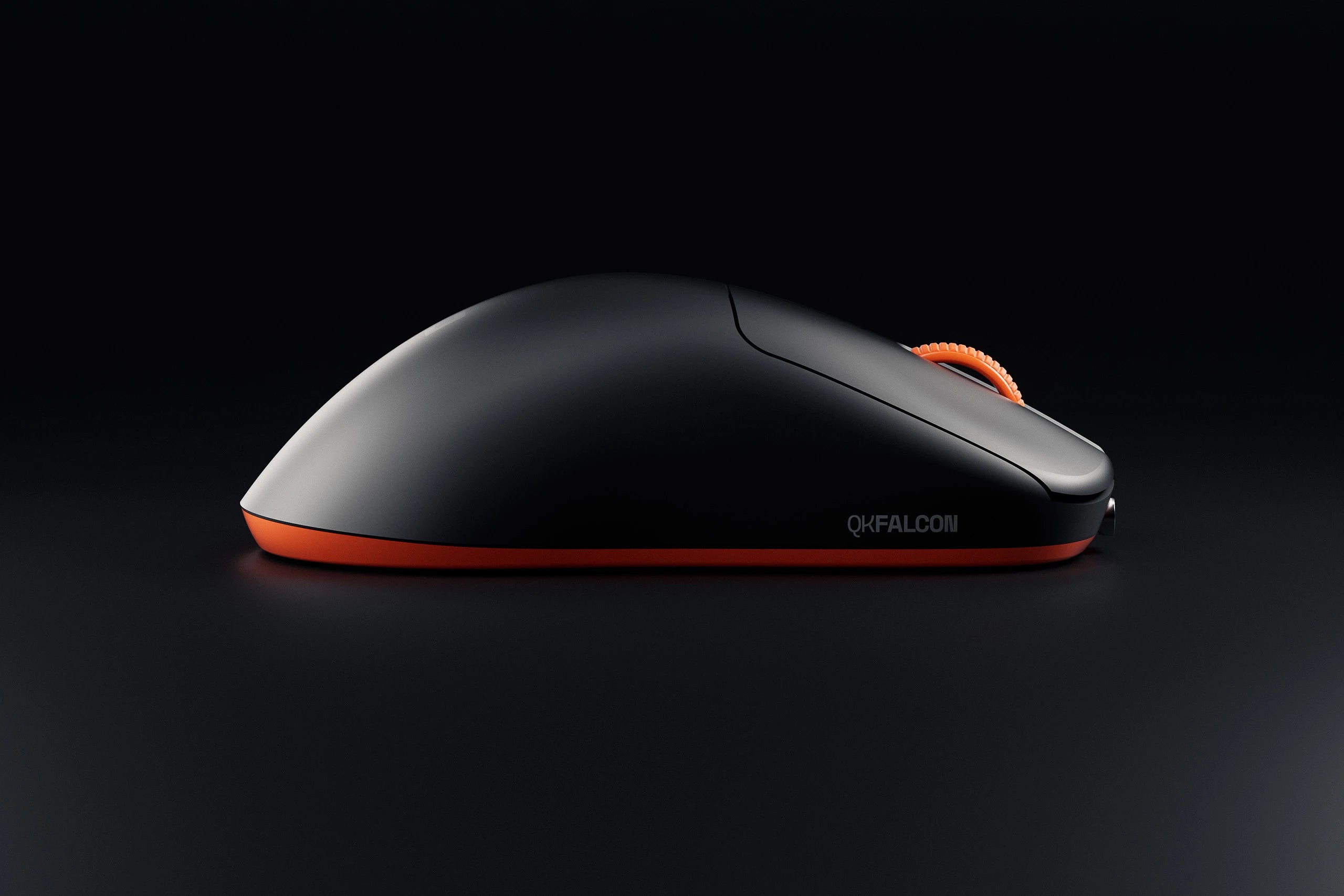 Mouse Gaming QwertyKey Falcon Negru 8K, 30.000 DPI, Bluetooth Wireless Trio Mode, Pixart 3950