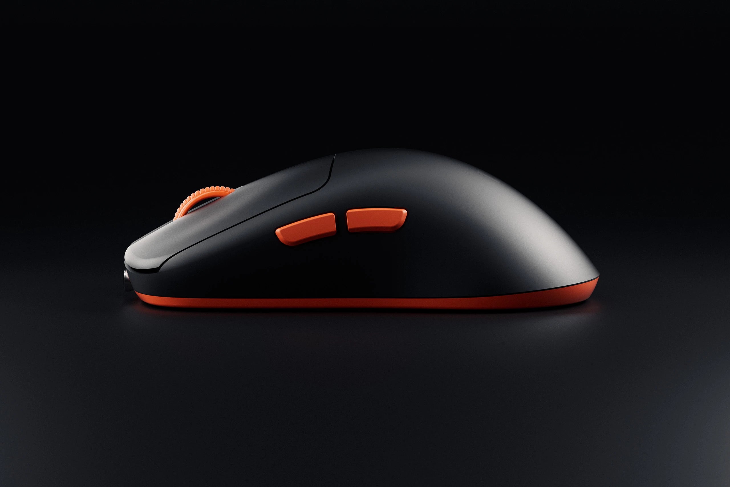Mouse Gaming QwertyKey Falcon Negru 8K, 30.000 DPI, Bluetooth Wireless Trio Mode, Pixart 3950