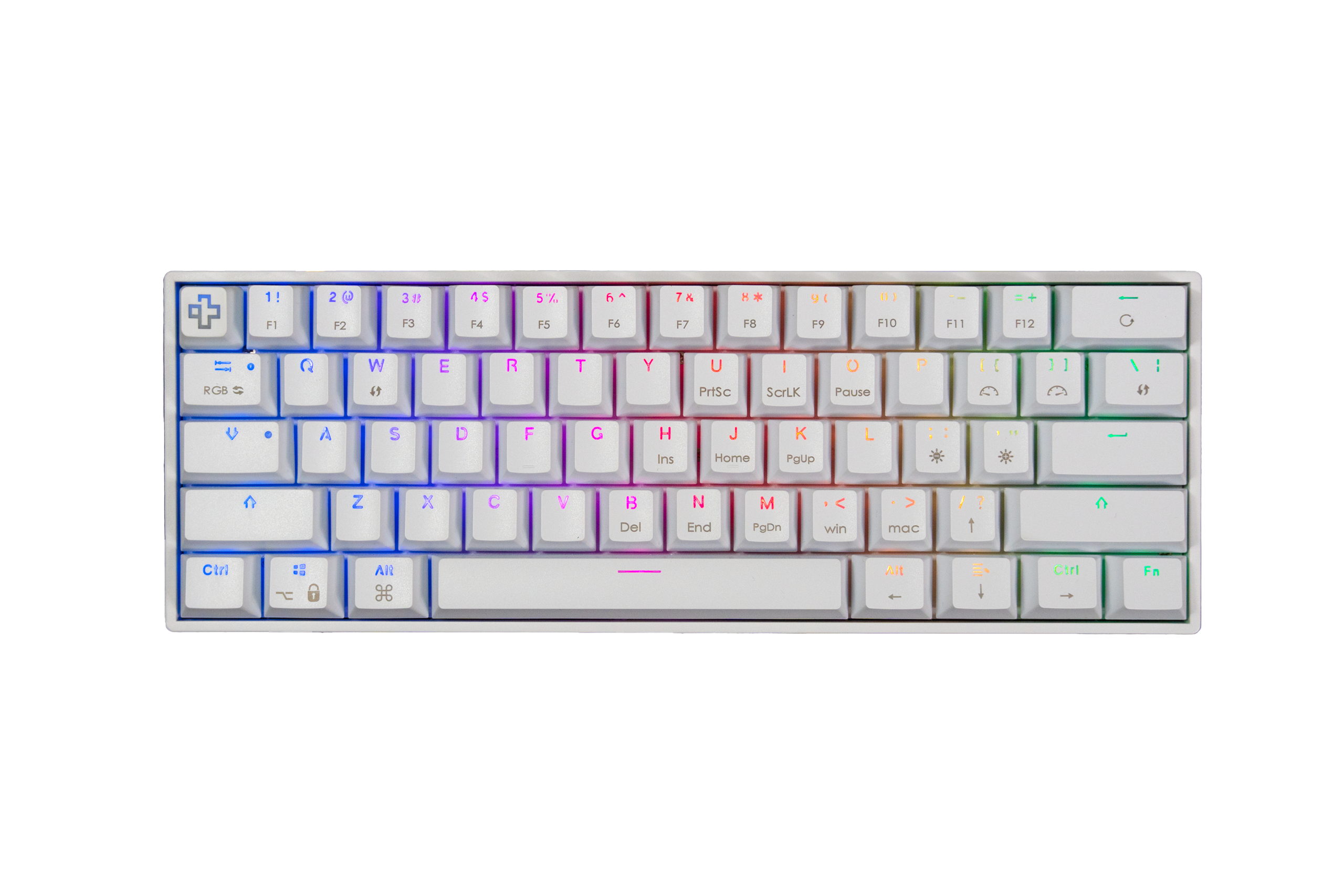 QwertyKey Split Alba Hotswap RGB Tastatura Mecanica Gaming