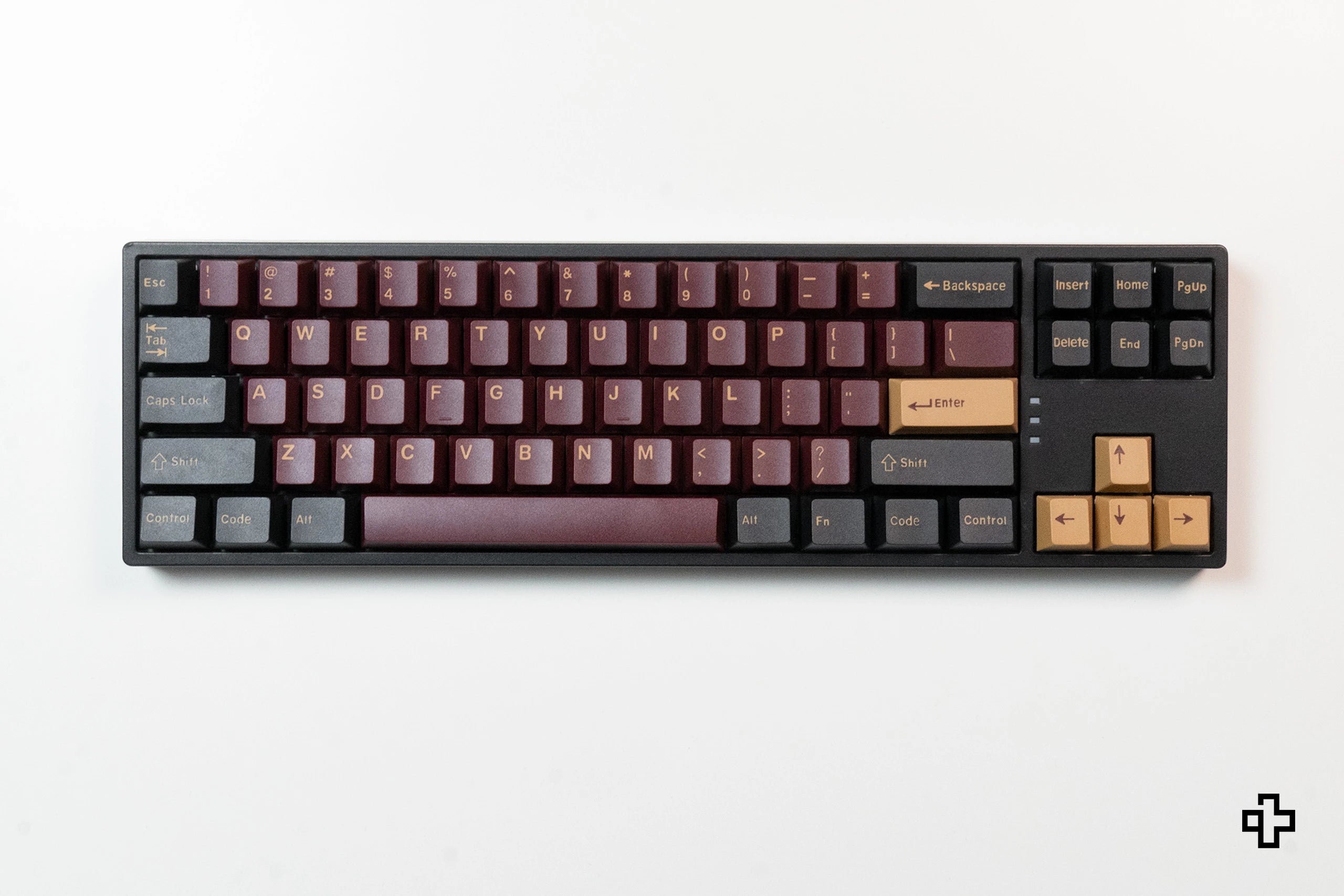 Set taste QwertyKey Sangria PBT Double Shot Profil OEM