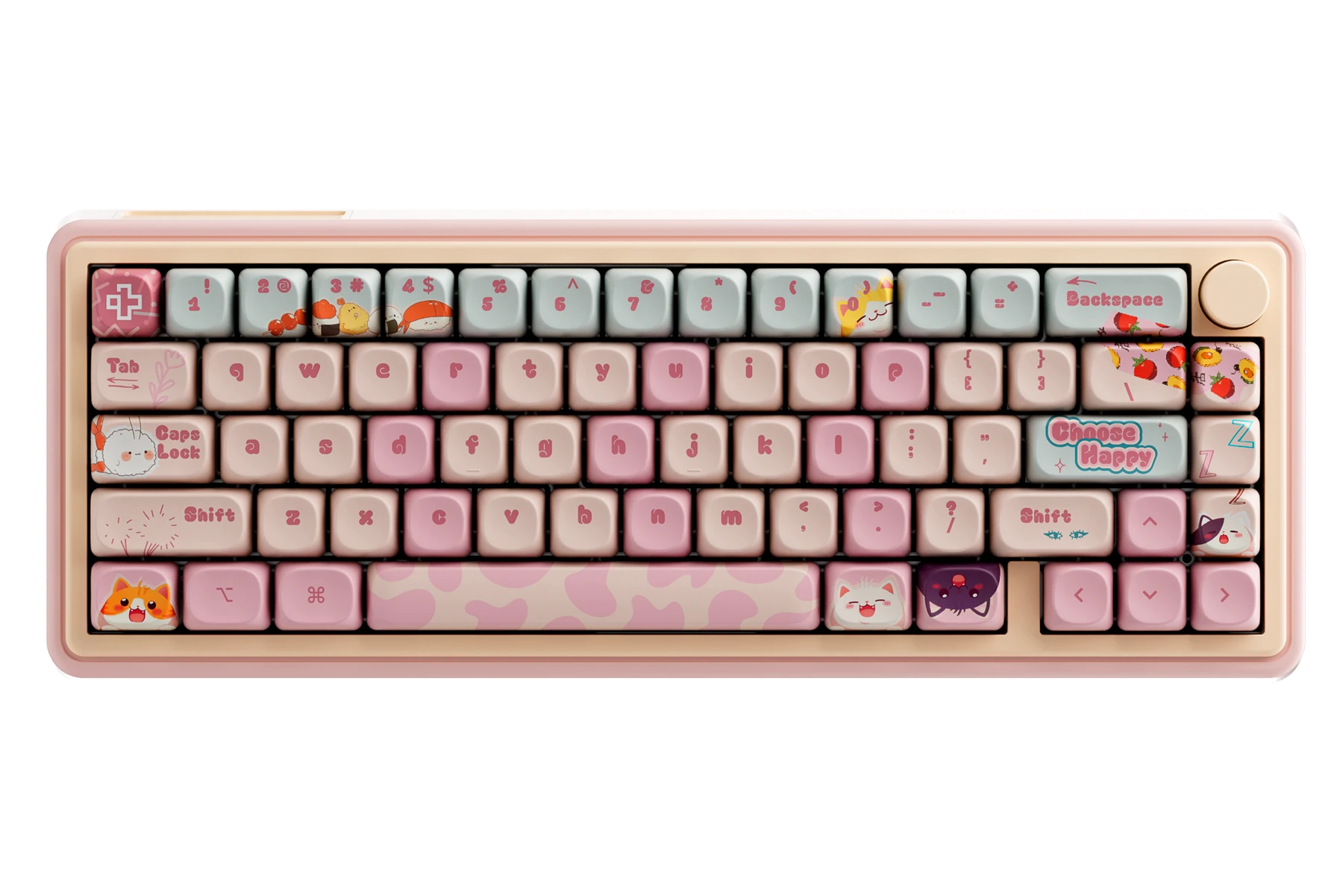 QwertyKey65 Pro Bliss Bluetooth Wireless VIA Hotswap RGB Tastatura Mecanica Gaming