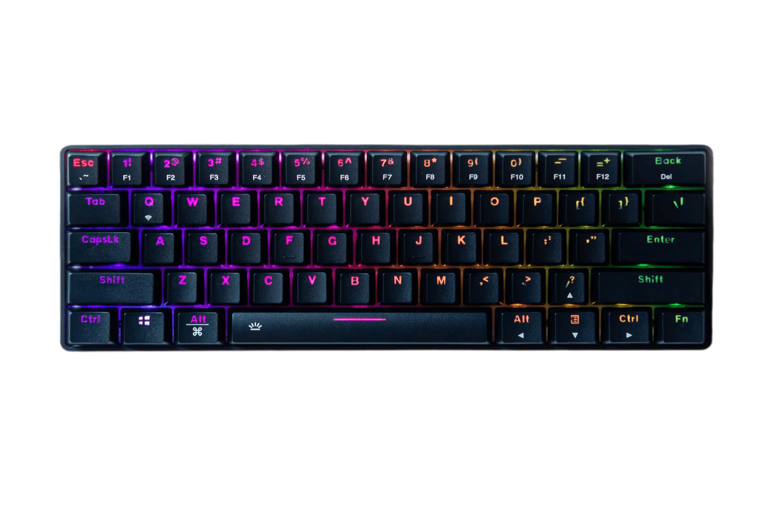 Dareu EK861 Hotswap RGB Neagră Tastatura Mecanica Gaming