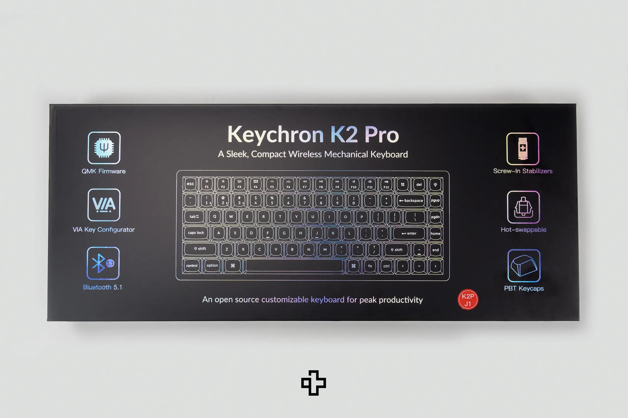 Keychron K2 Pro Hotswap RGB Tastatura Mecanica Wireless