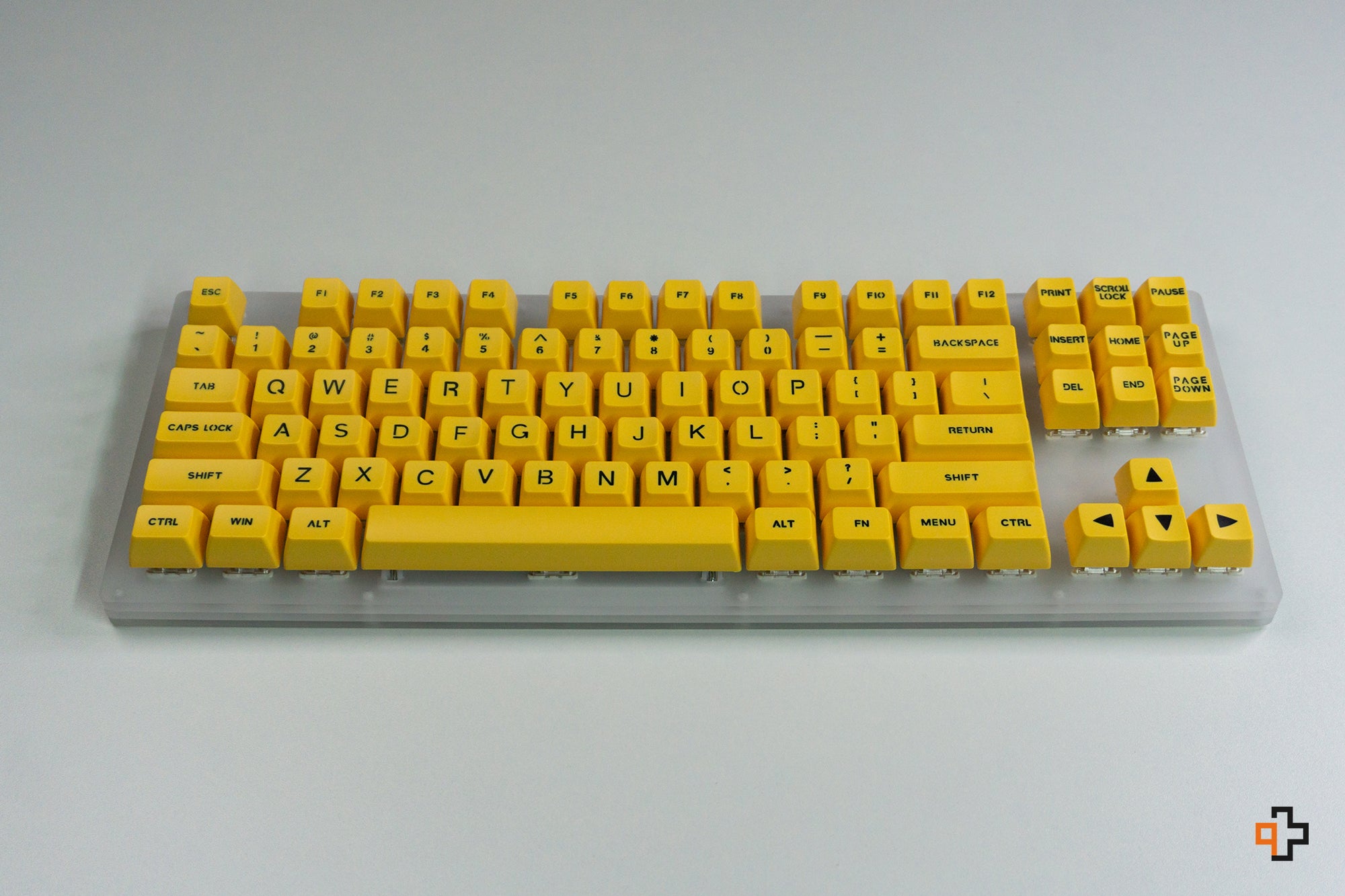 Set Taste QWERTY Bumblebee Profil SA Material ABS double shot - QwertyKey
