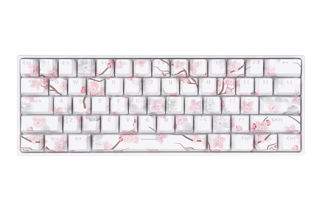 Set Taste Sakura Translucide Profil OEM Material ABS double shot