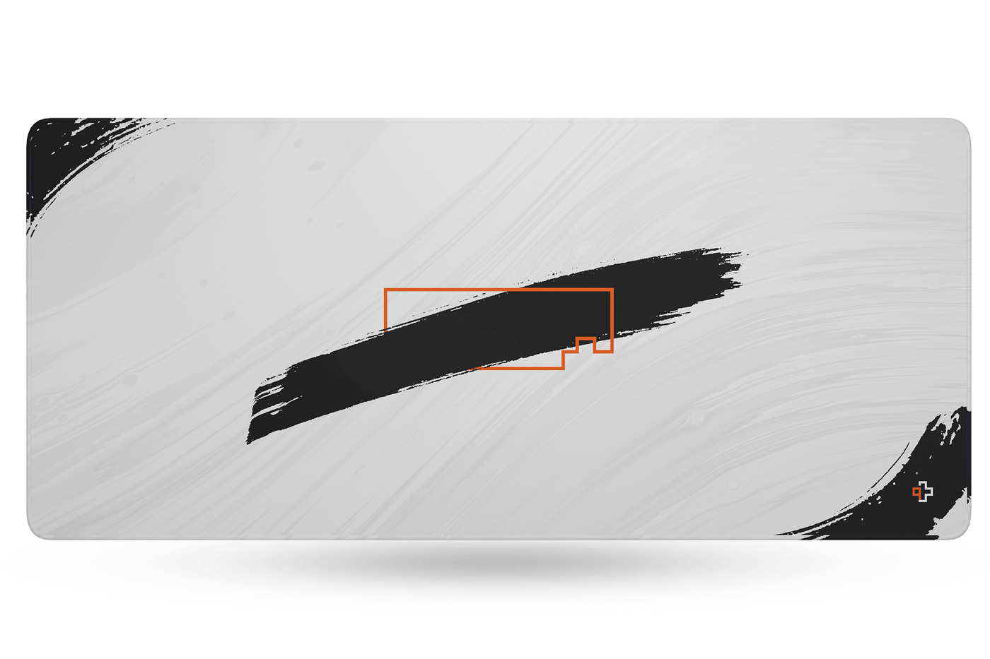 Deskmat Mousepad QwertyKey Alb 4mm margini cusute - QwertyKey
