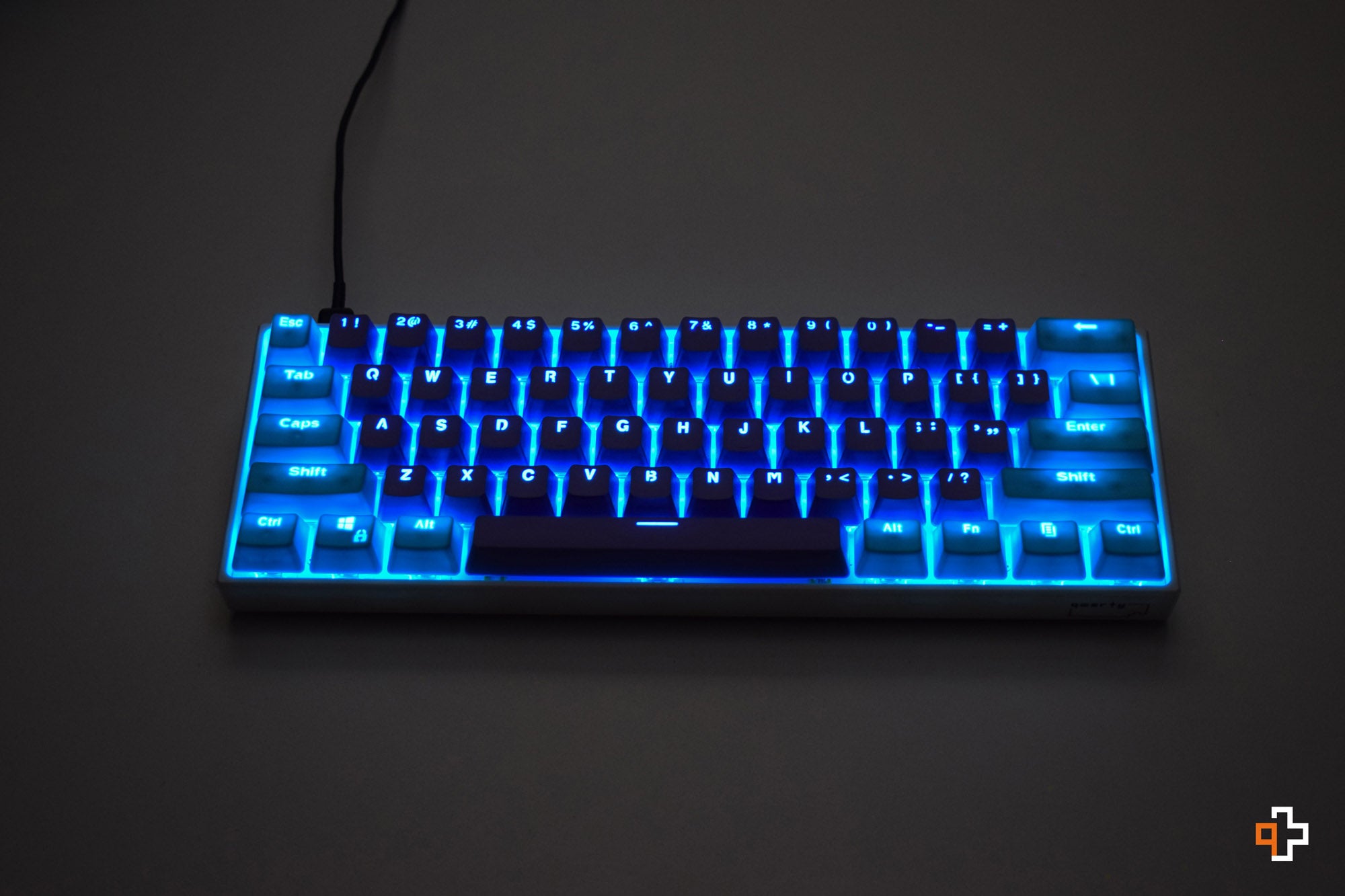 Set Taste QWERTY Liliac-Ocean Translucide Profil OEM Material PBT – double shot - QwertyKey